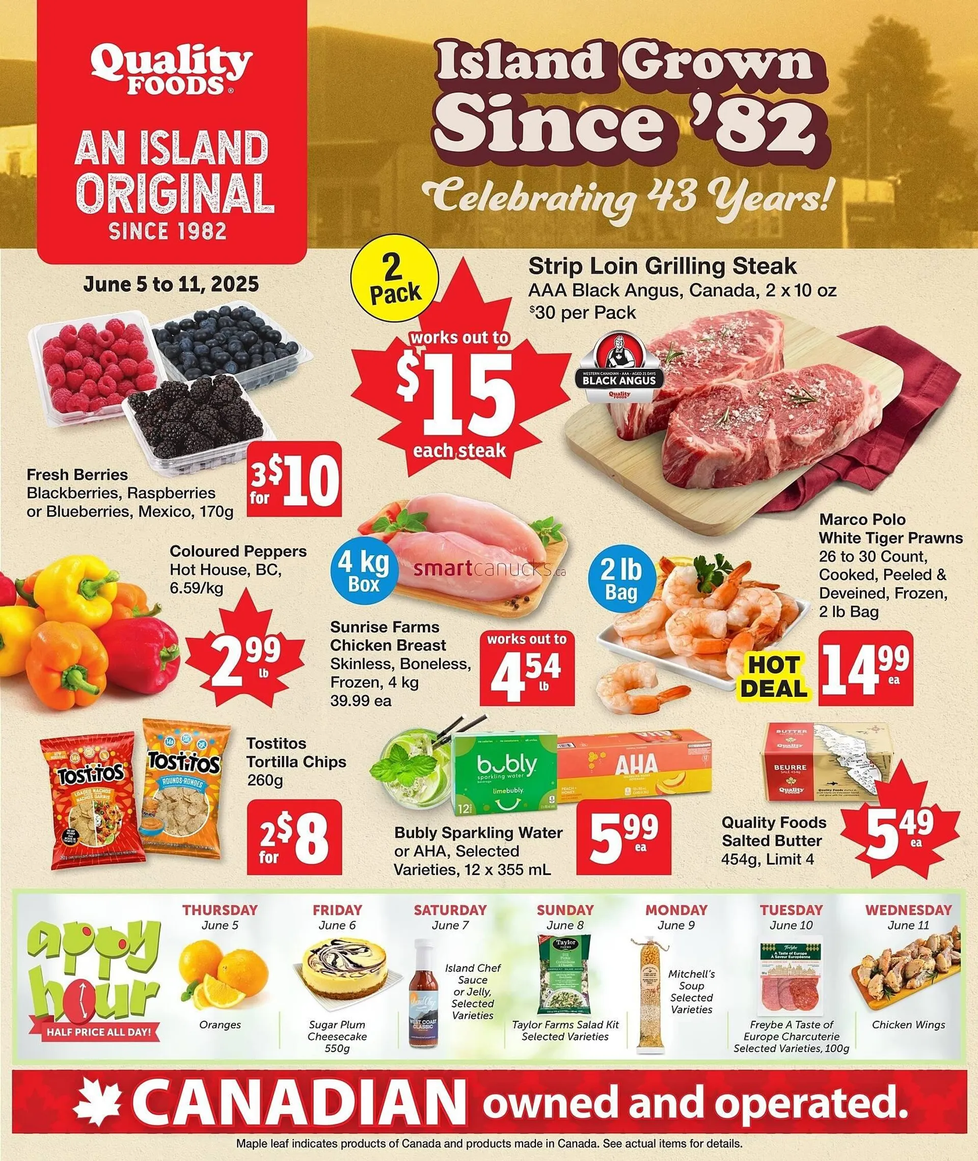 Quality Foods flyer from June 4 to June 10 2025 - flyer page 1