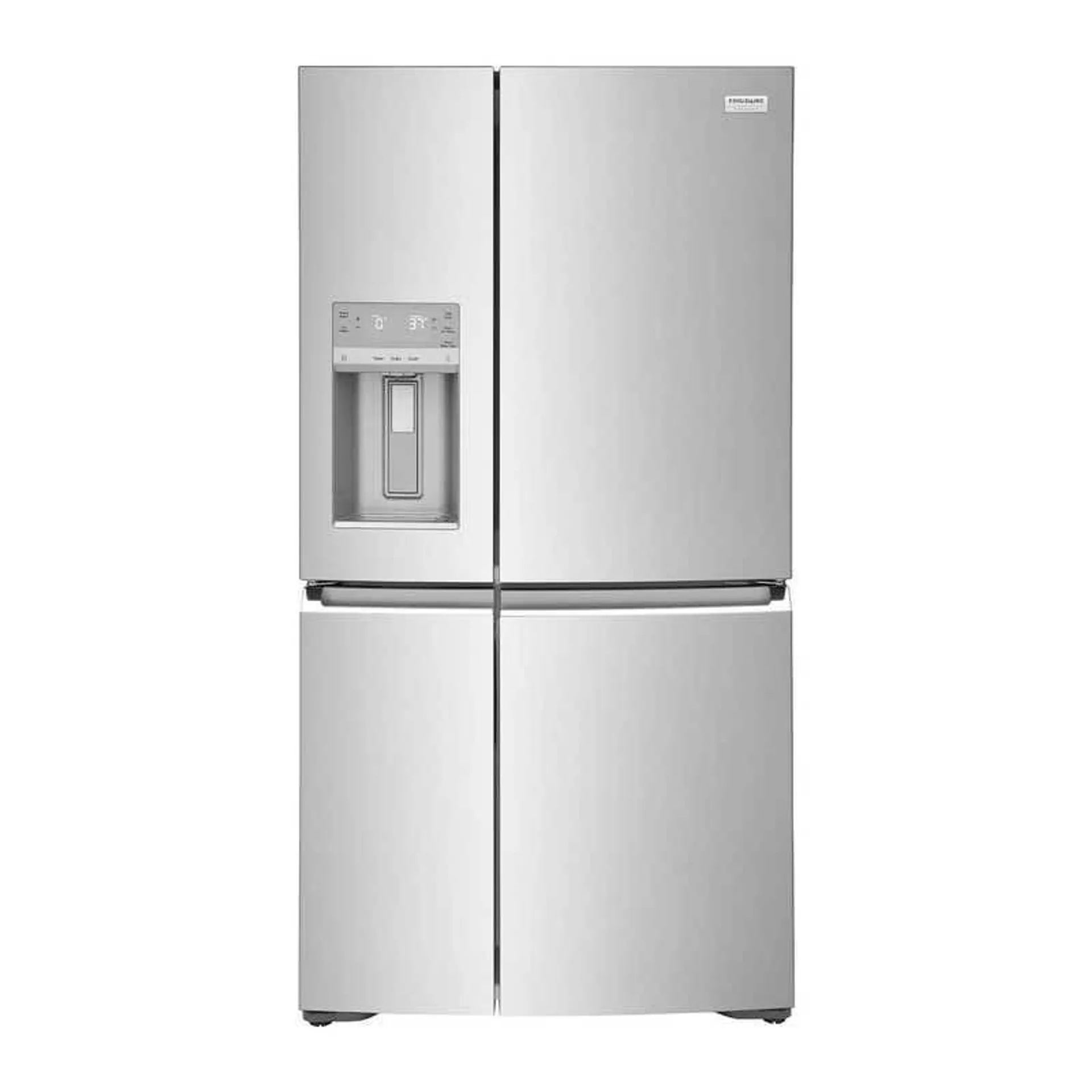 FRIGIDAIRE GALLERY Réfrigérateur 22,1 pi3 36 po Inox Congélateur en bas, Portes françaises - GRQC2255BF