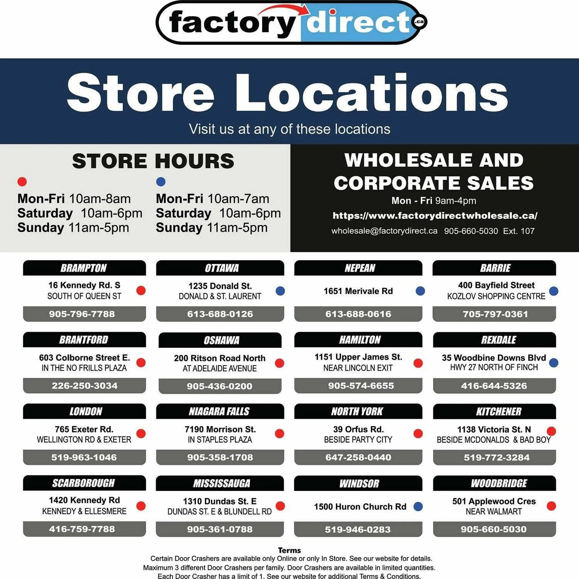 Factory Direct flyer from January 3 to January 11 2024 - flyer page 16