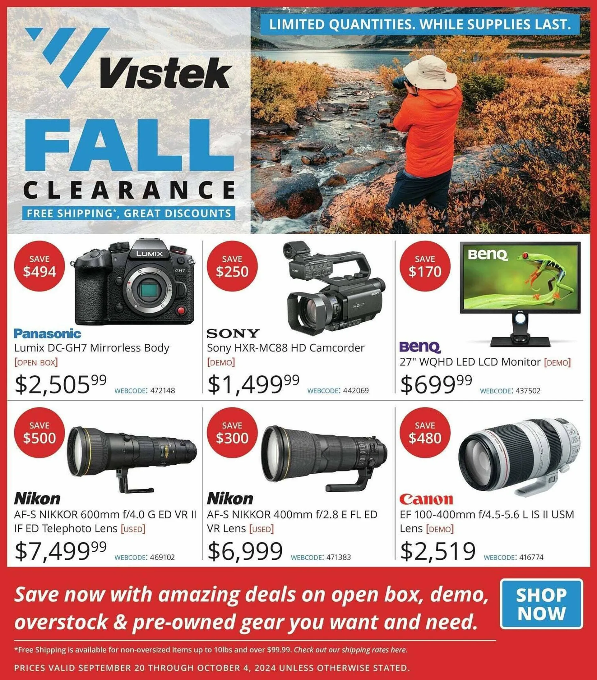 Vistek flyer - 1