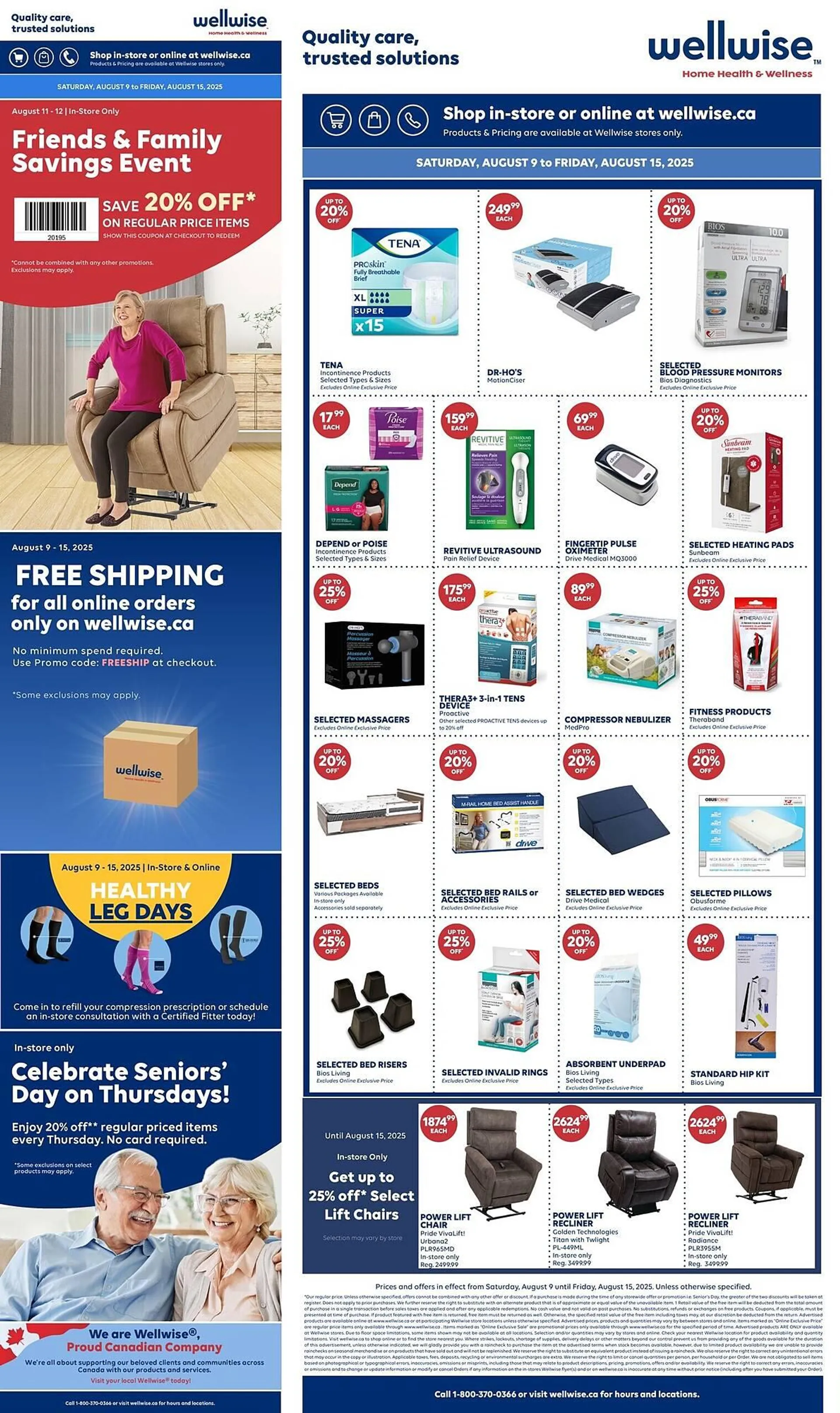 Shoppers Drug Mart flyer from August 7 to August 13 2025 - flyer page 1