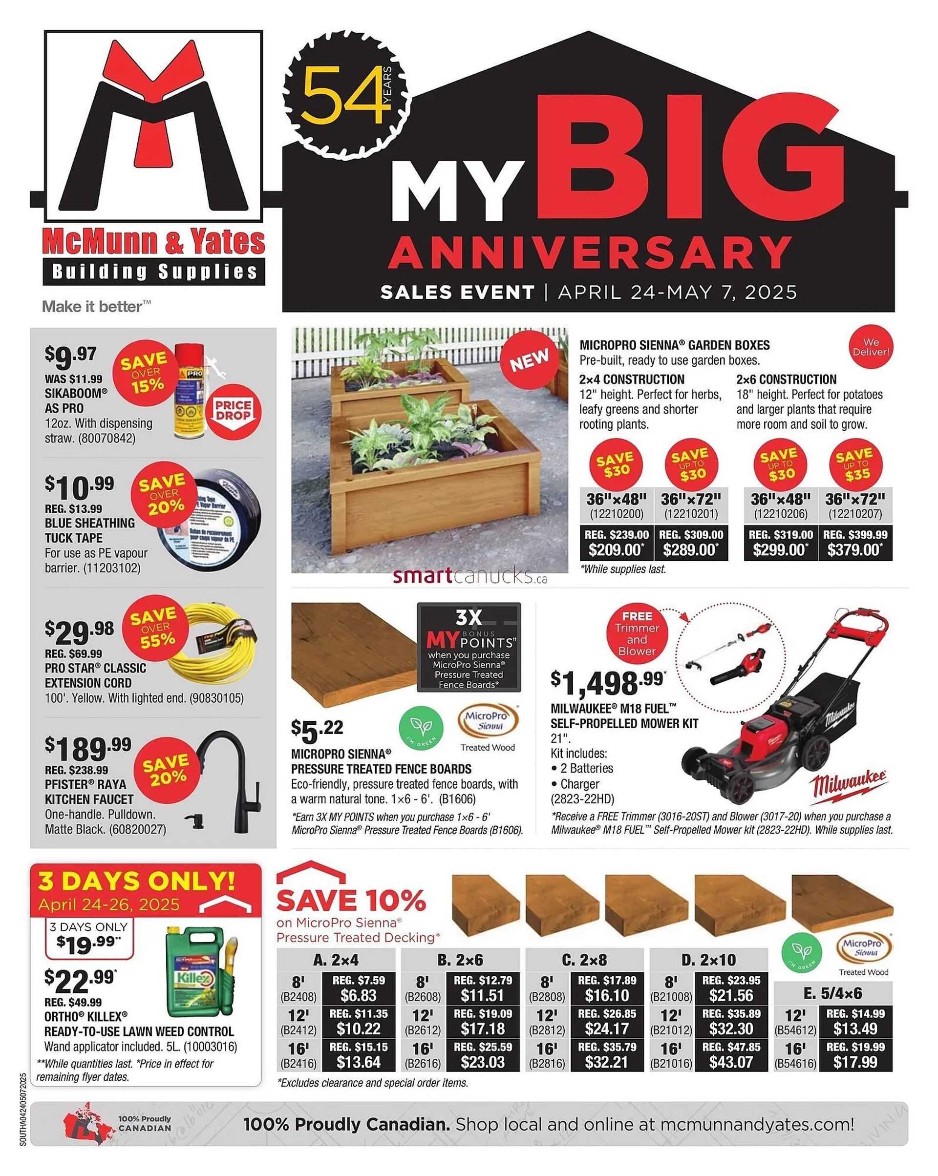McMunn & Yates Building Supplies flyer - 1