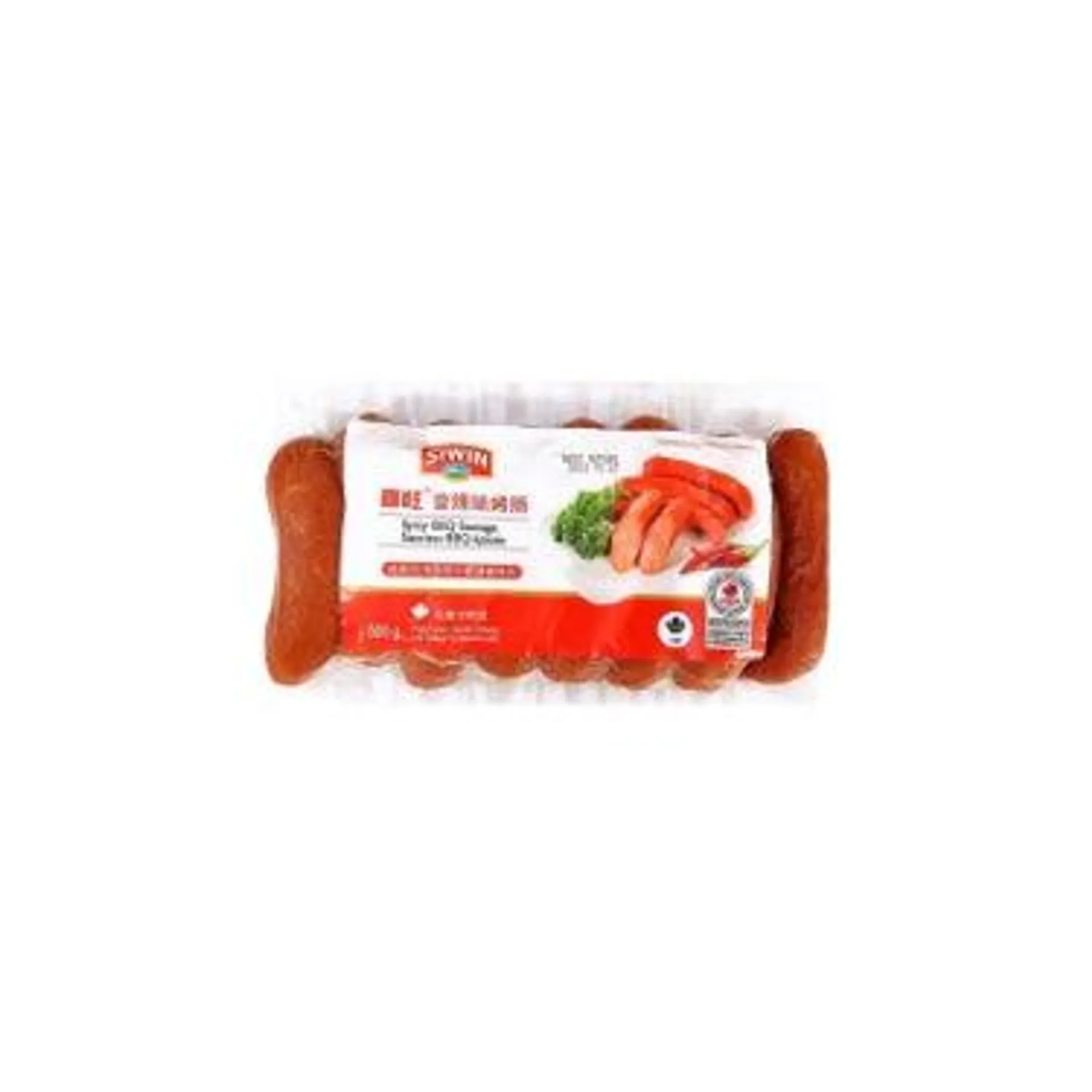 SIWIN Spicy BBQ Sausages 500g