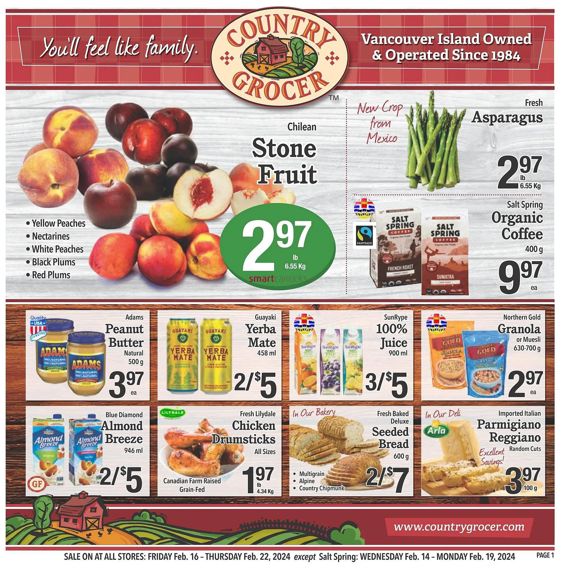 Country Grocer flyer from February 15 to February 21 2024 - flyer page 