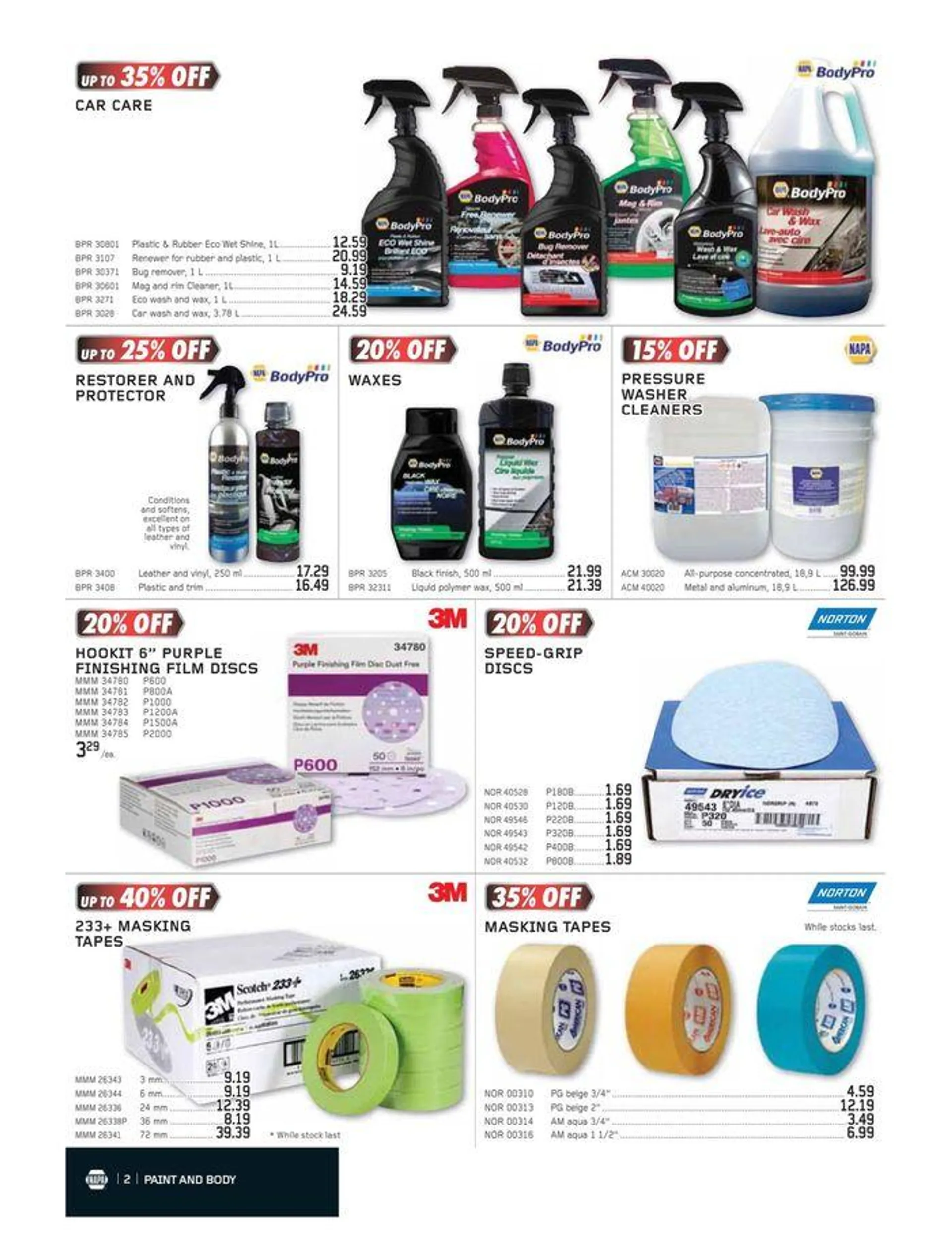 Exclusive deals and bargains from August 1 to September 30 2024 - flyer page 57