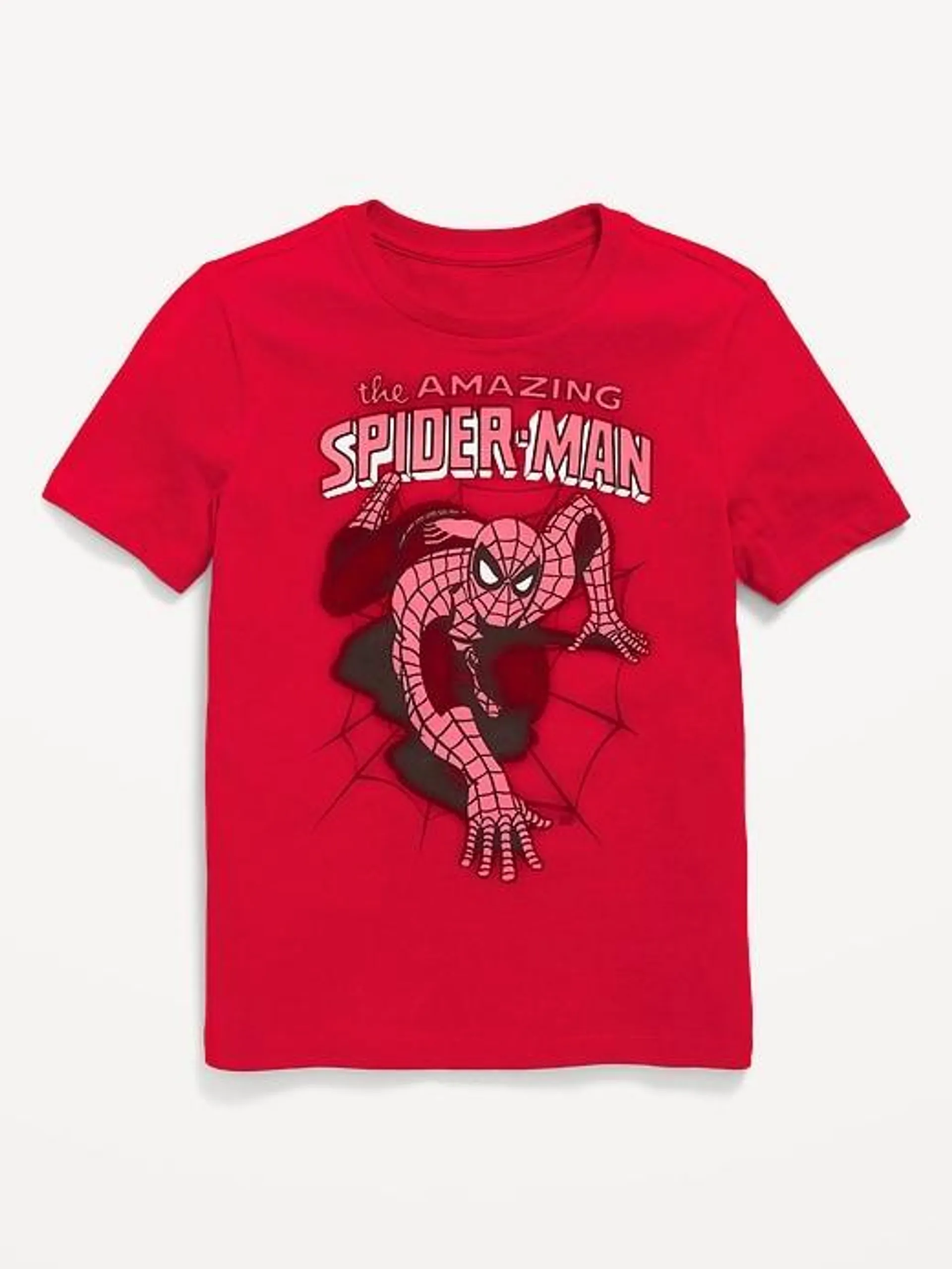 Marvel™ Spider-Man Gender-Neutral Graphic T-Shirt for Kids