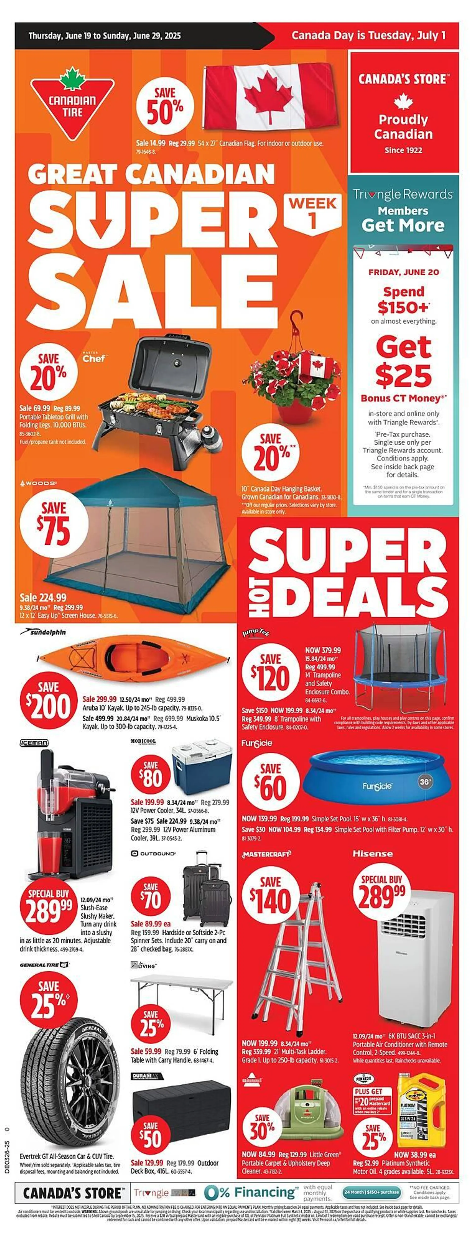 Canadian Tire flyer - 1