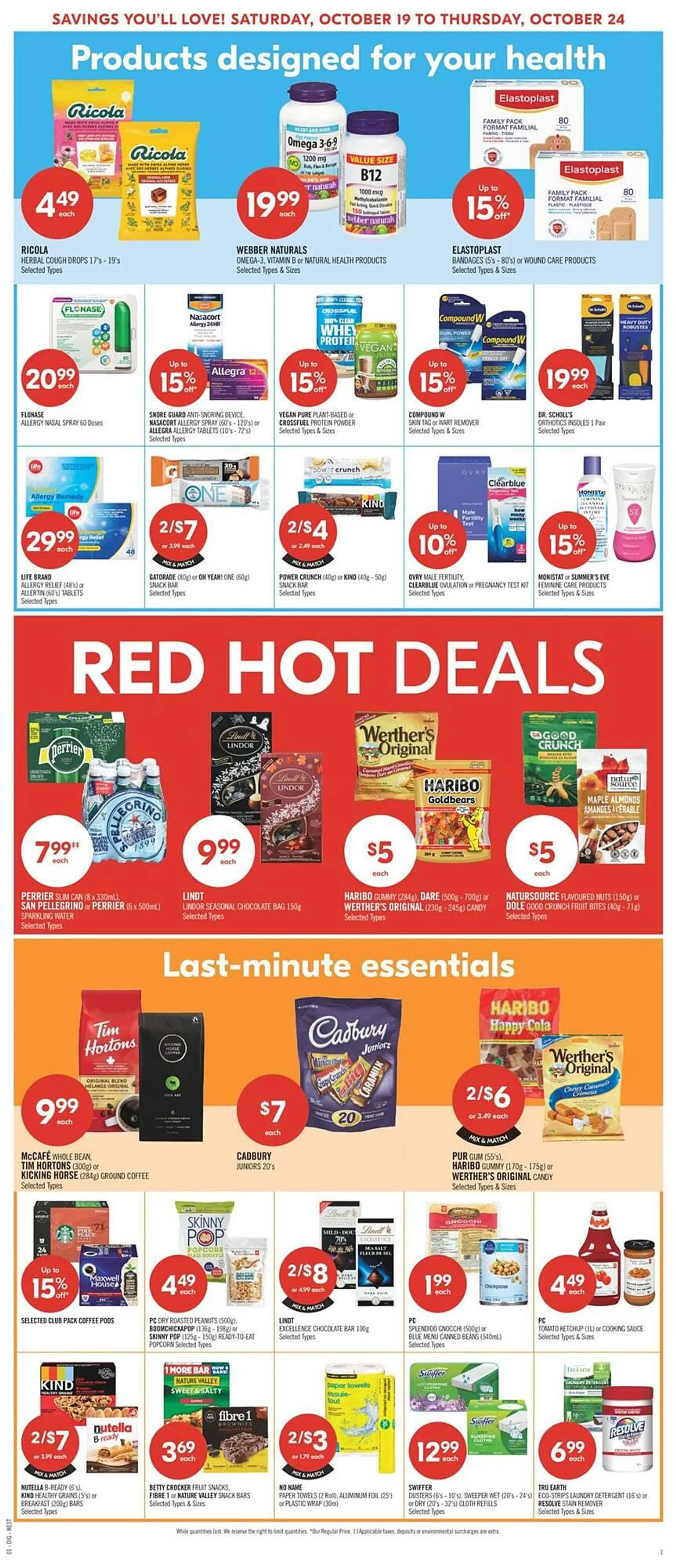 Shoppers Drug Mart flyer from October 17 to October 24 2024 - flyer page 22