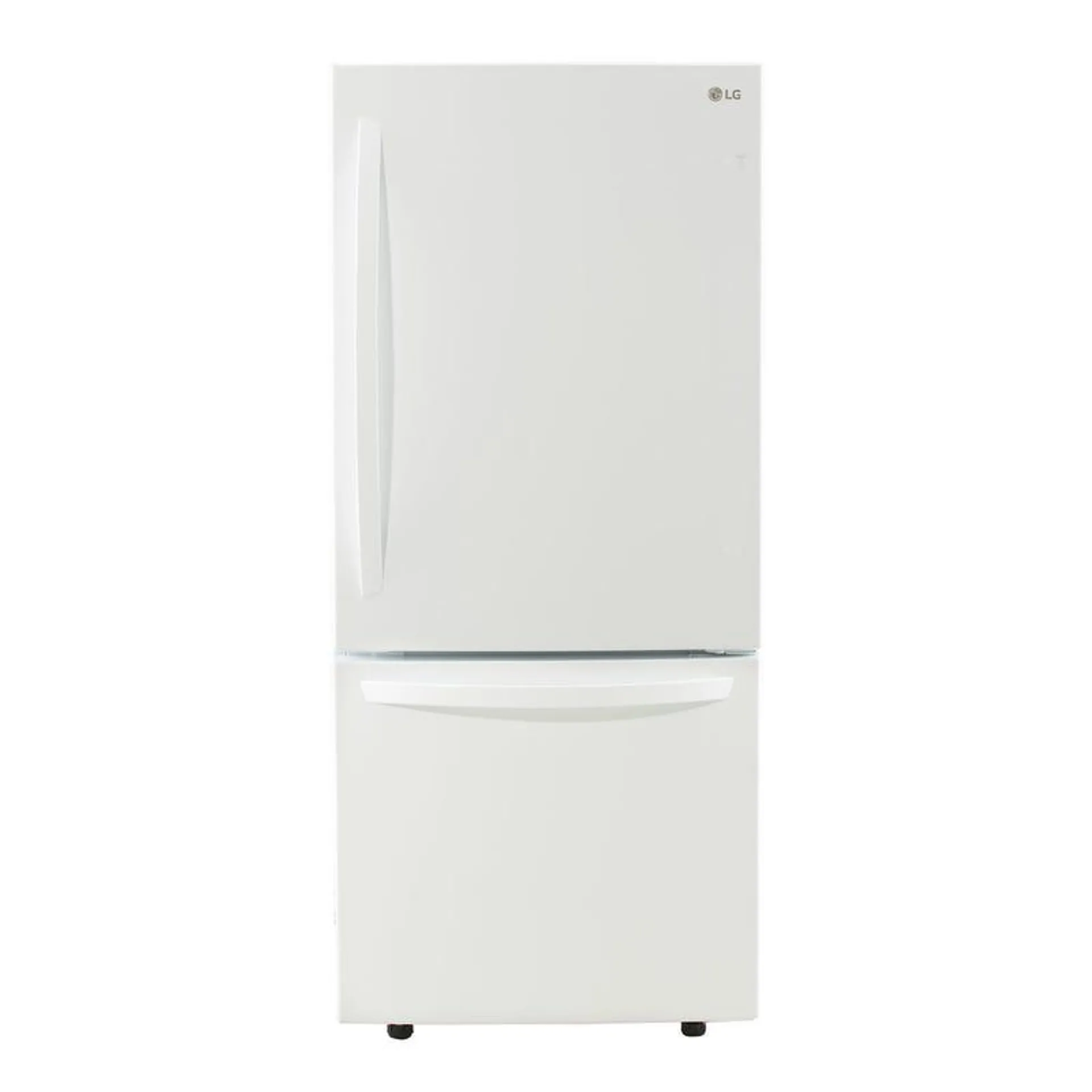 LG Réfrigérateur 22 pi3 30 po Blanc Congélateur en bas - LRDNS2200W