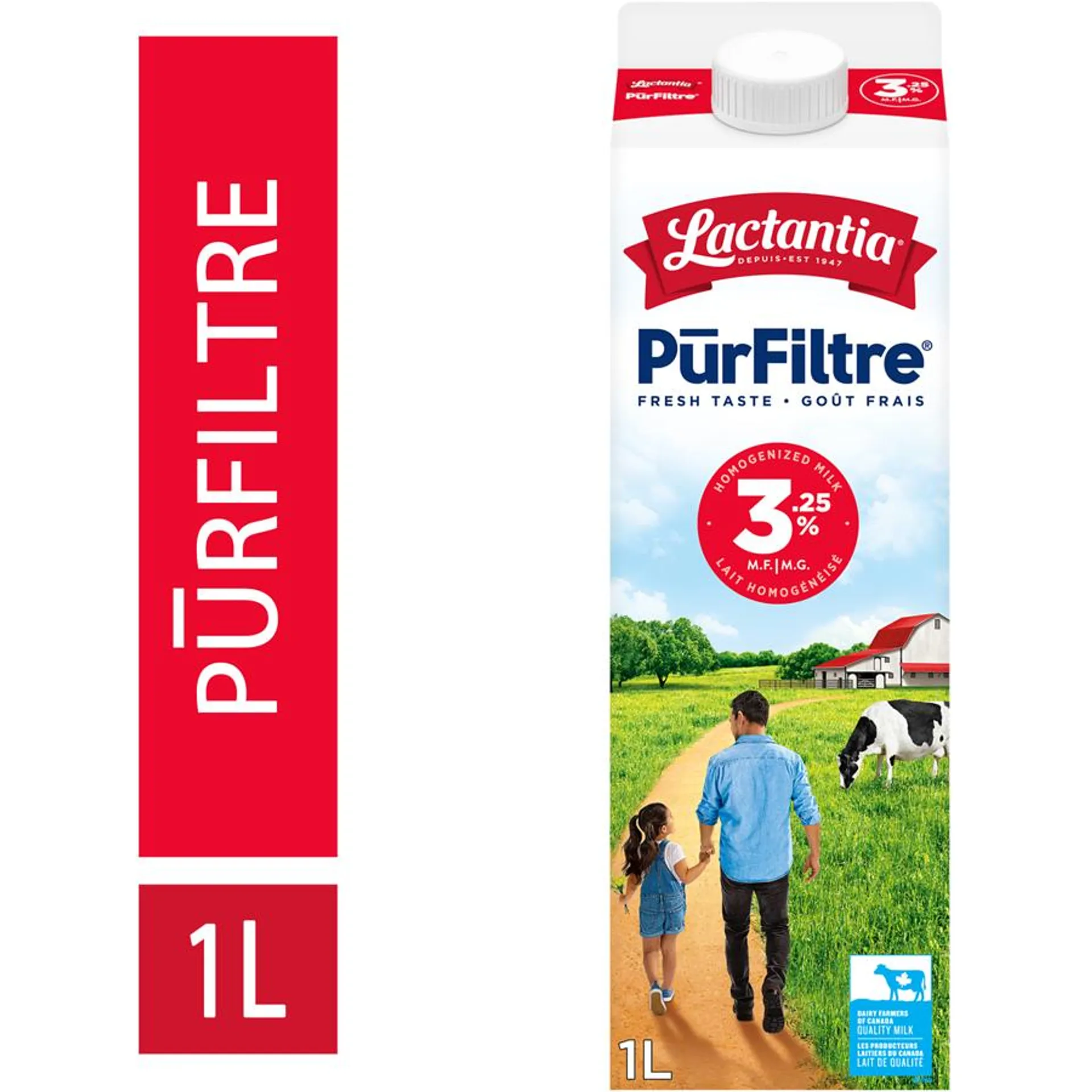 Pūrfiltre 3.25% Lait Homogénéisé