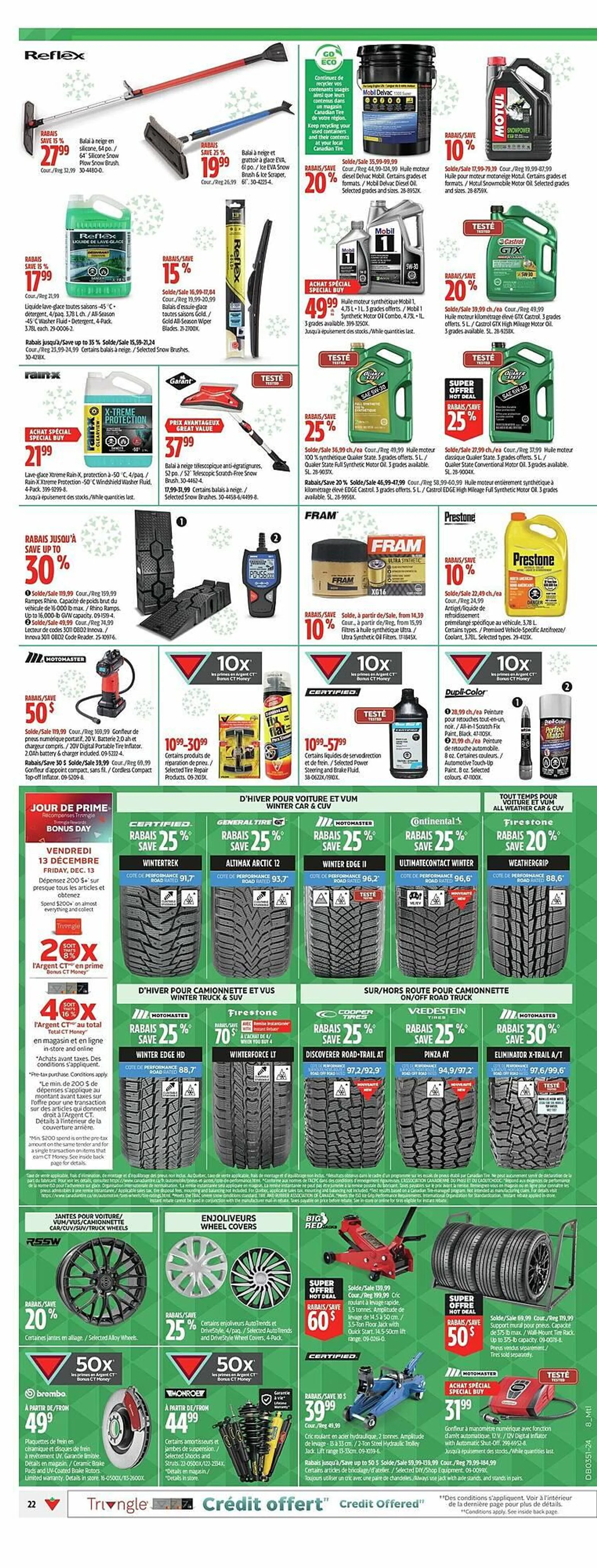 Canadian Tire flyer from December 12 to December 23 2024 - flyer page 30