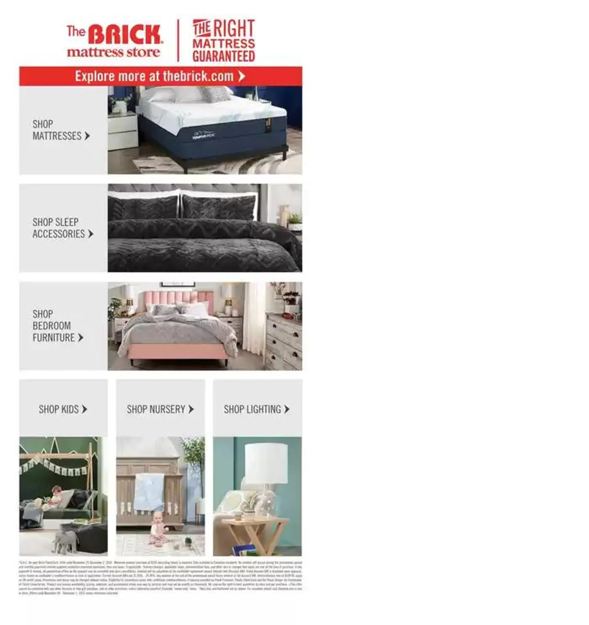 Brick Mattress Store from November 29 to December 1 2024 - flyer page 19