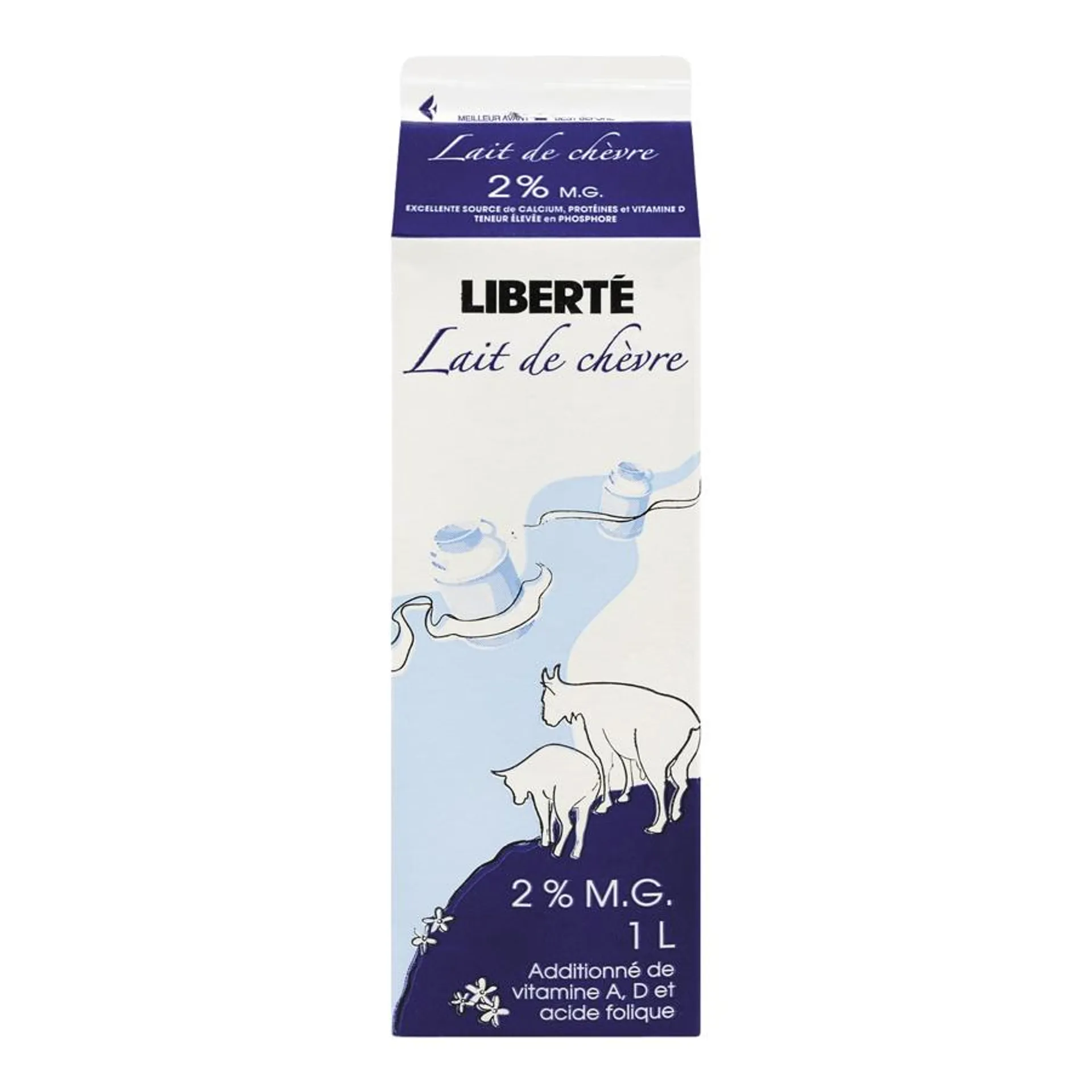 Lait Chèvre 2% M.G.