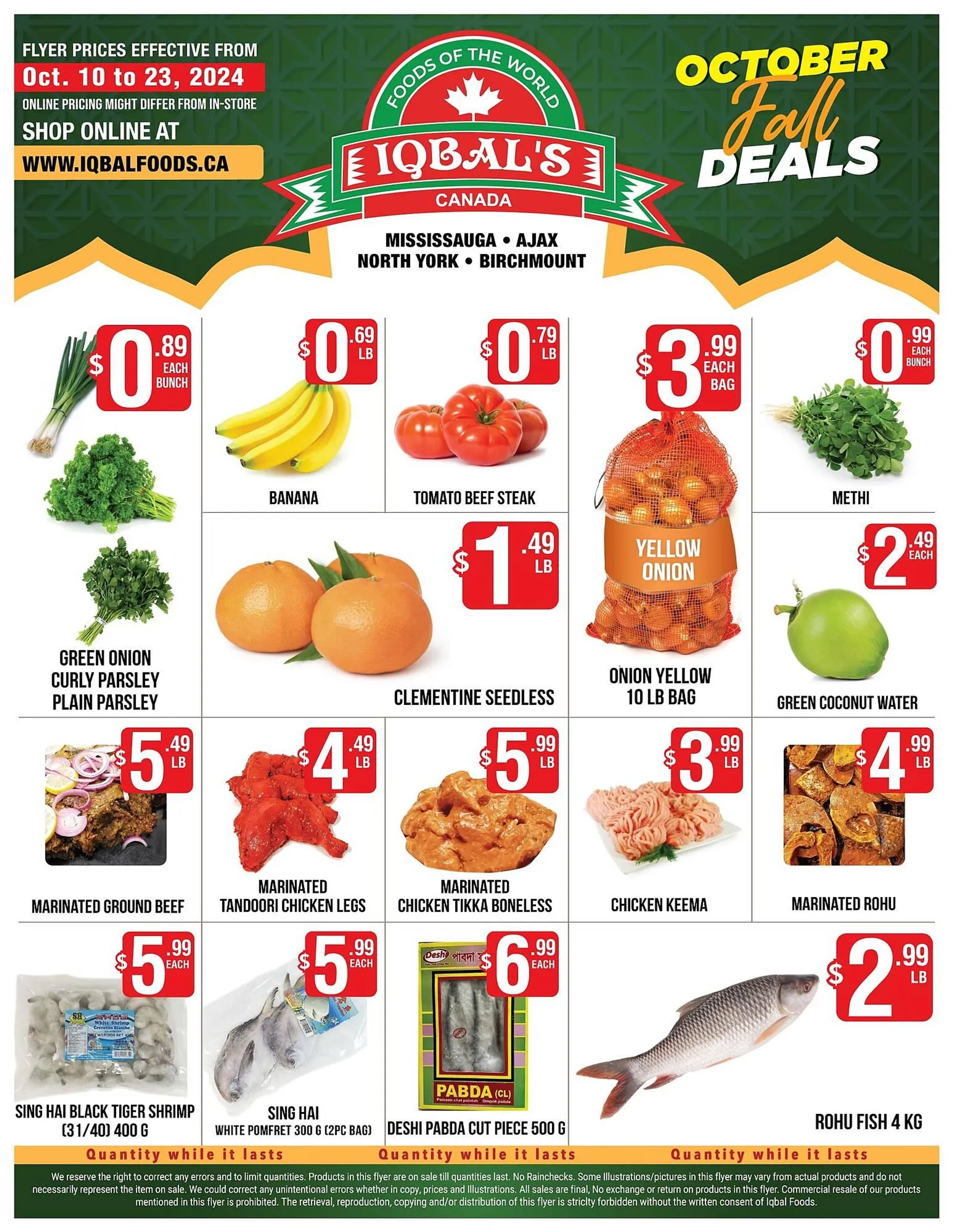 Iqbal Foods flyer - 1