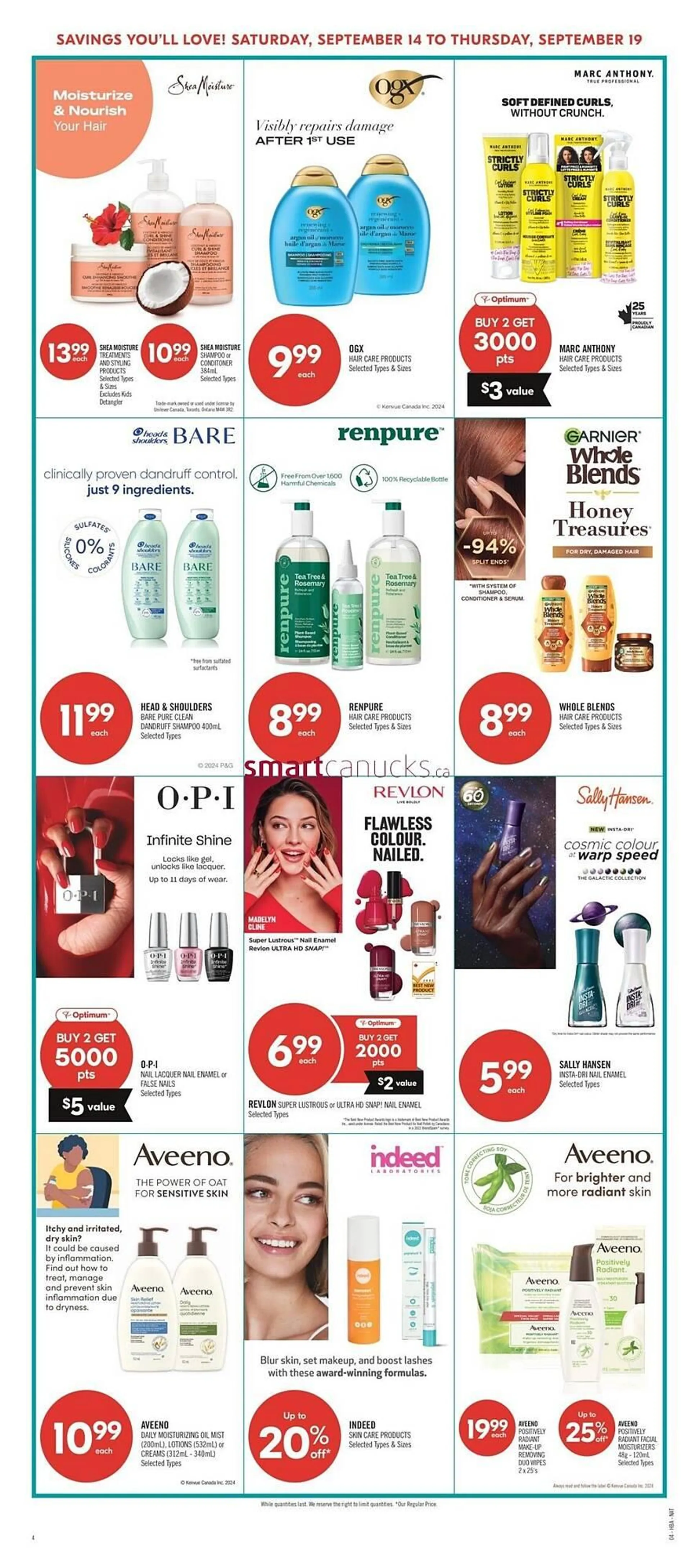 Shoppers Drug Mart flyer from September 14 to September 19 2024 - flyer page 12