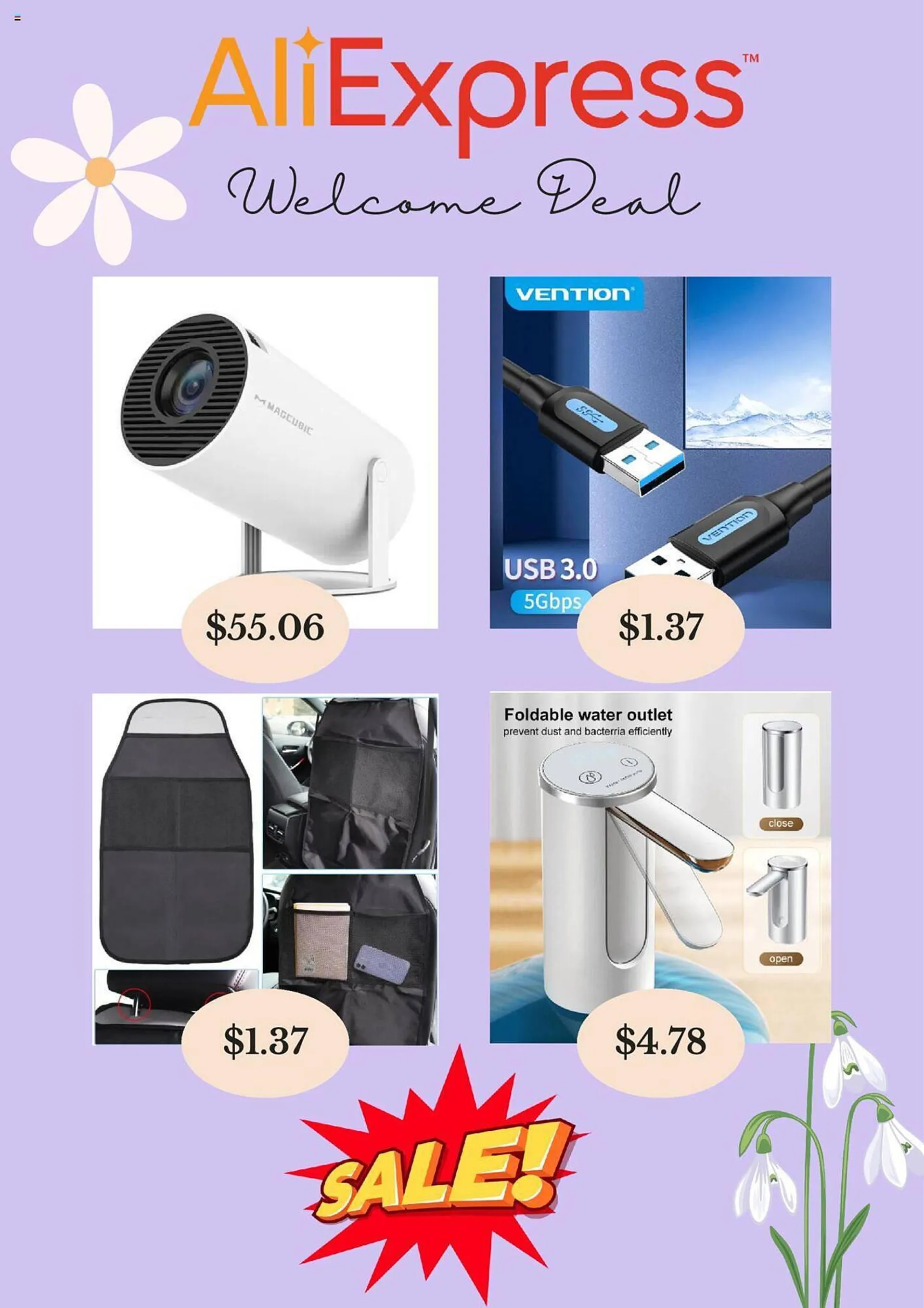 Aliexpress flyer from April 5 to May 6 2024 - flyer page 