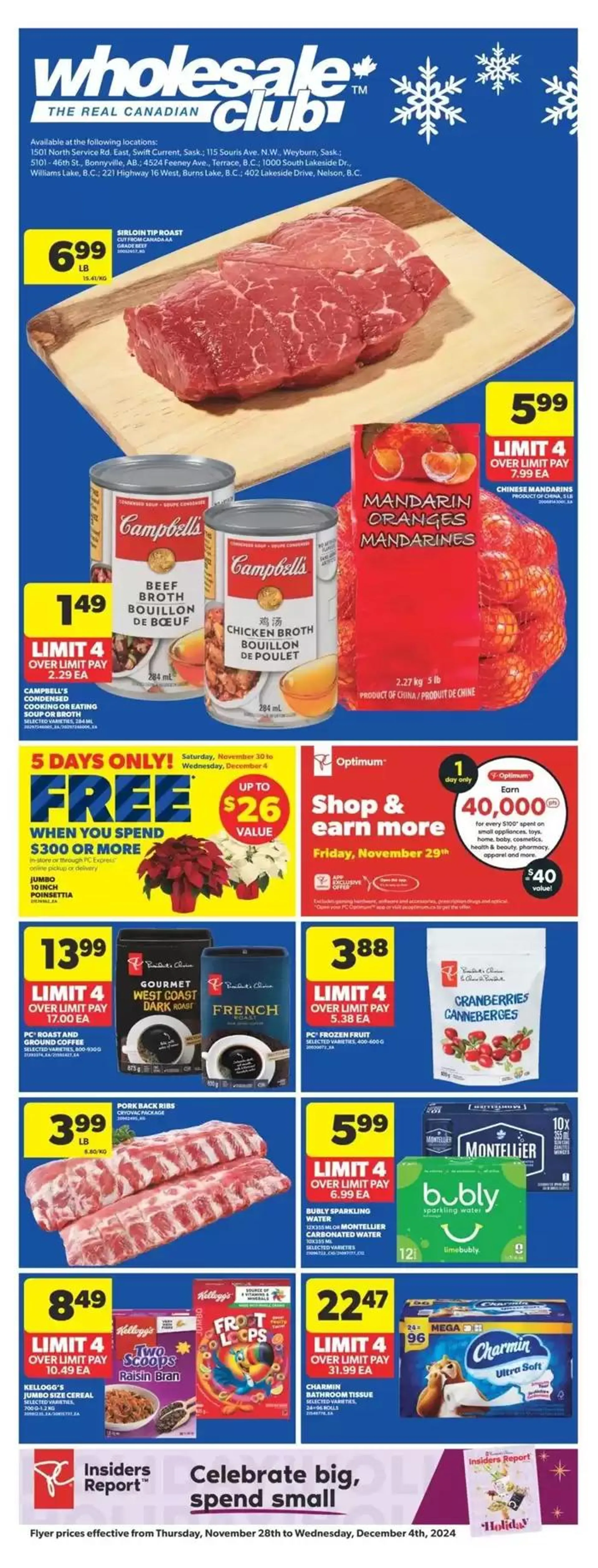 Wholesale Club Weekly ad - 1