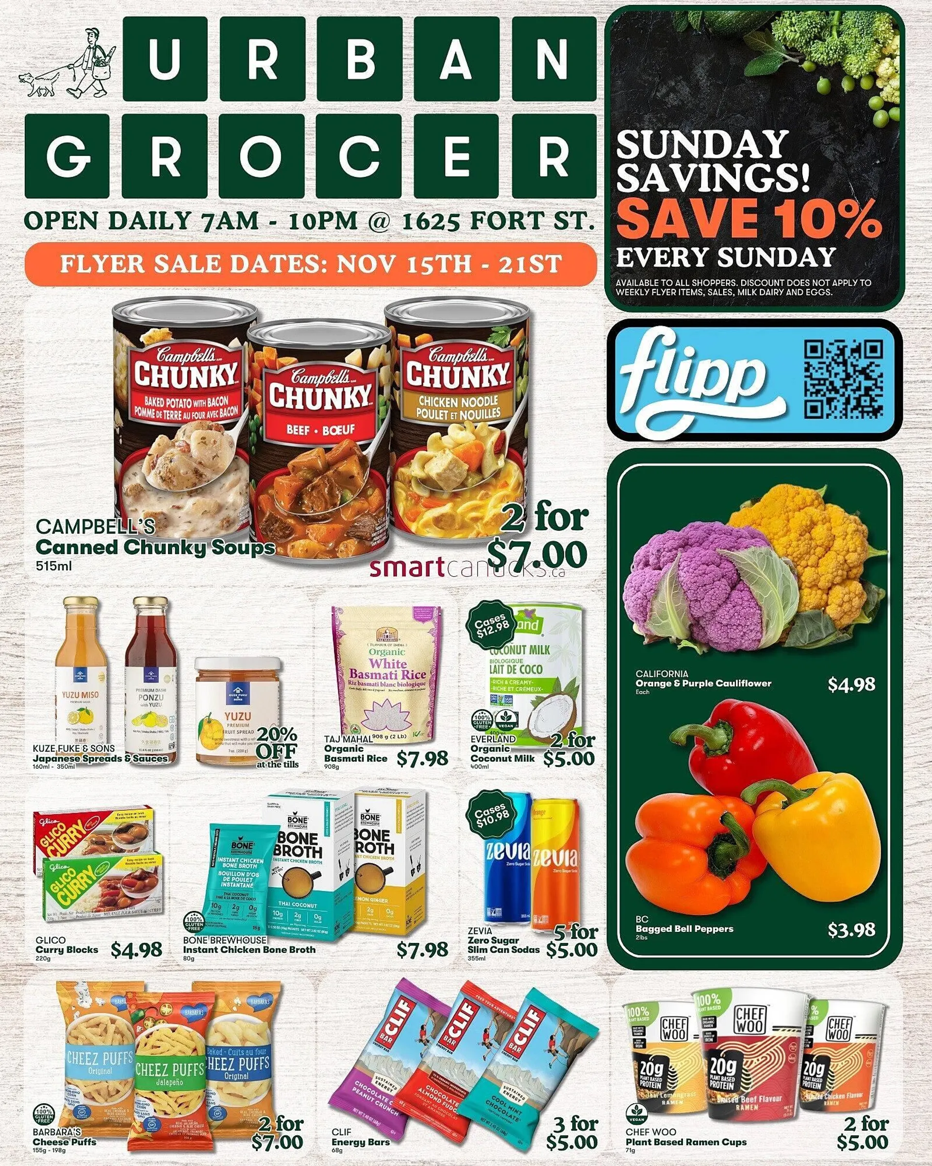 Urban Grocer flyer - 1