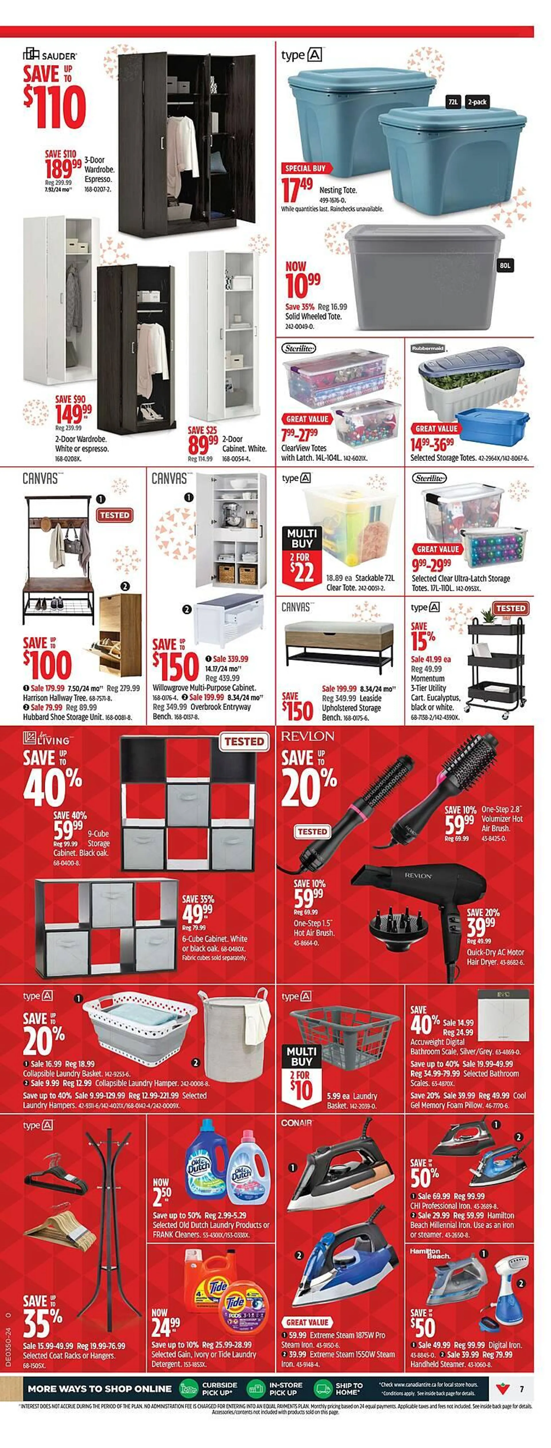 Canadian Tire flyer from December 5 to December 18 2024 - flyer page 7