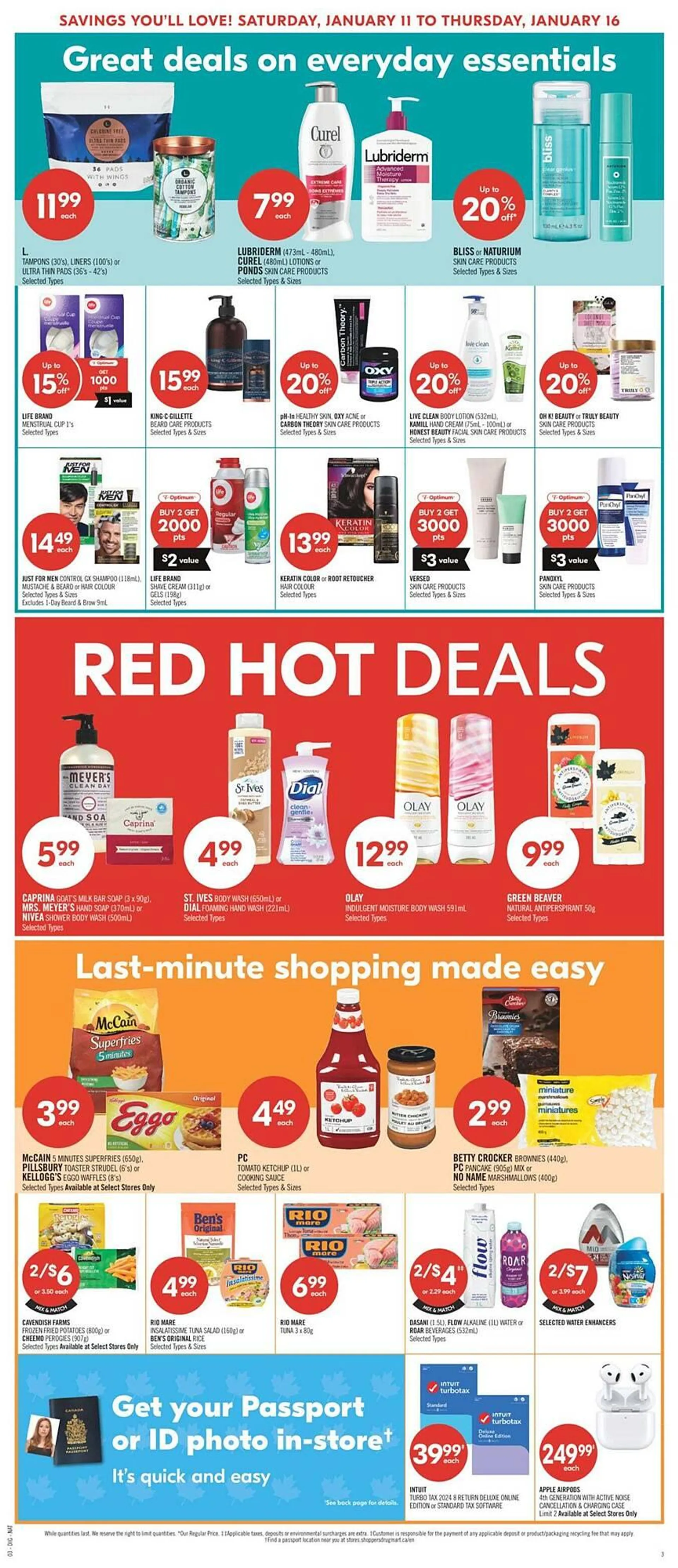 Shoppers Drug Mart flyer from January 9 to January 16 2025 - flyer page 22