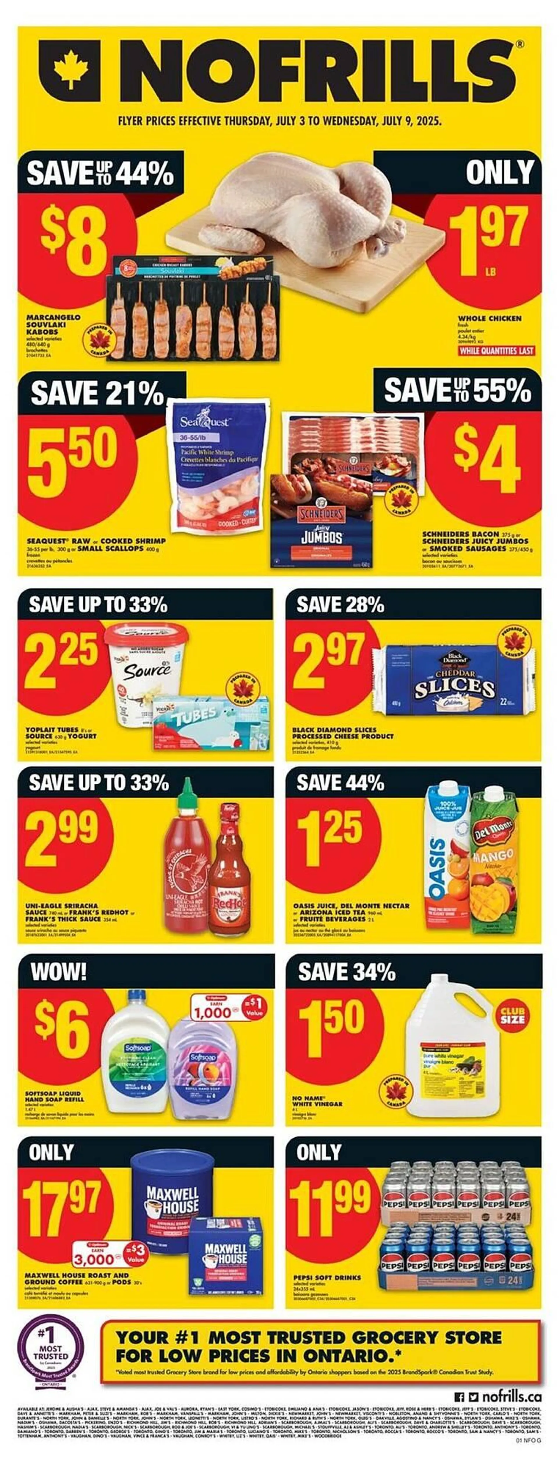 No Frills flyer - 1