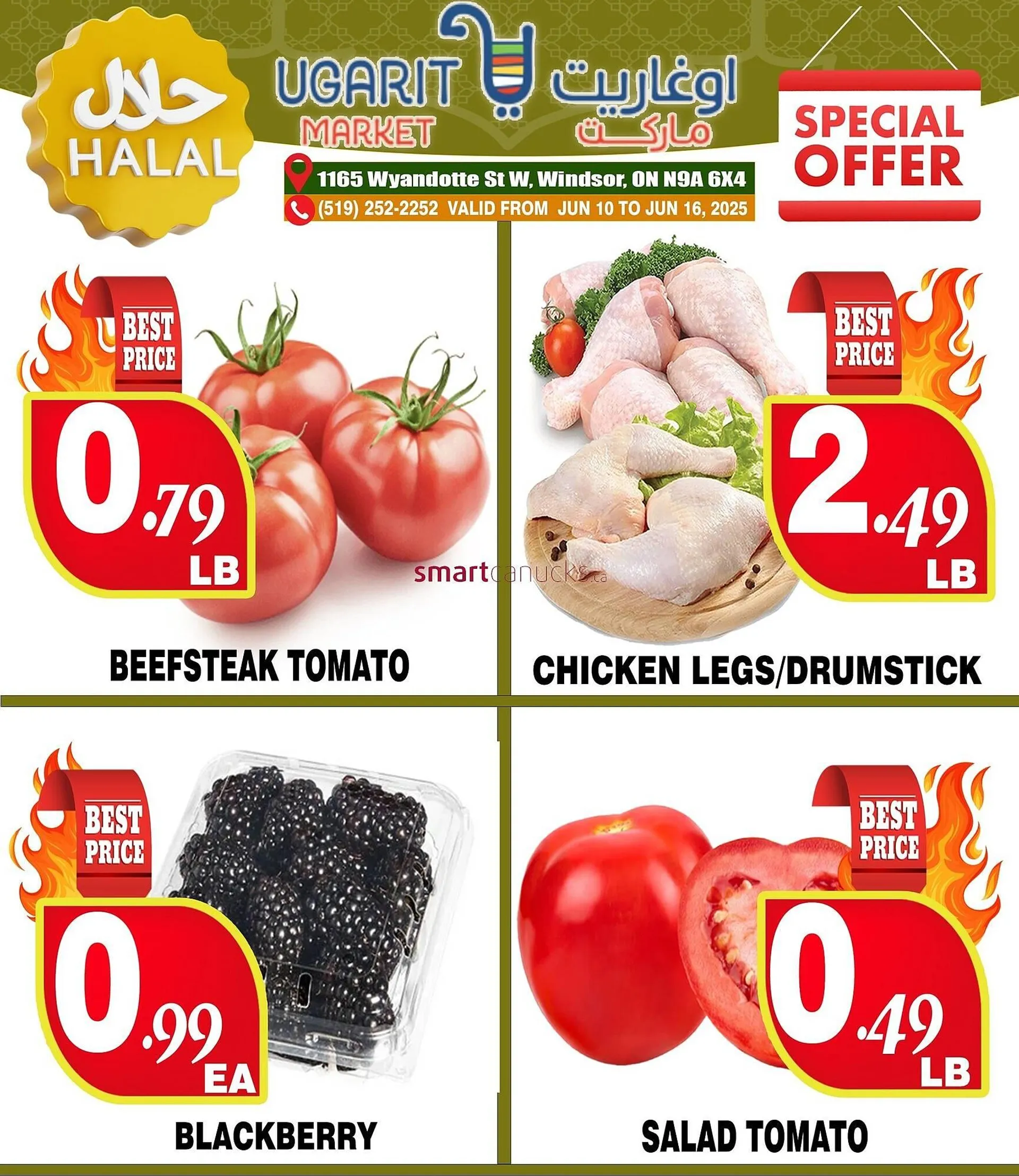 Ugarit Market flyer from June 11 to June 17 2025 - flyer page 1