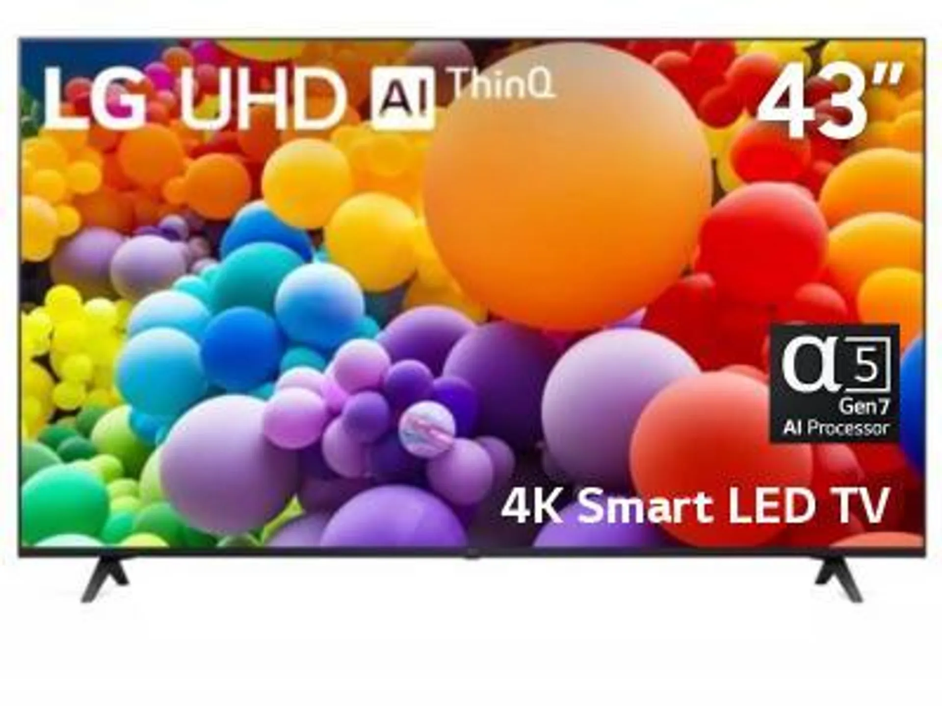 43" LG 43UT7590PUA UHD Series 4K Smart LED TV with webOS 24