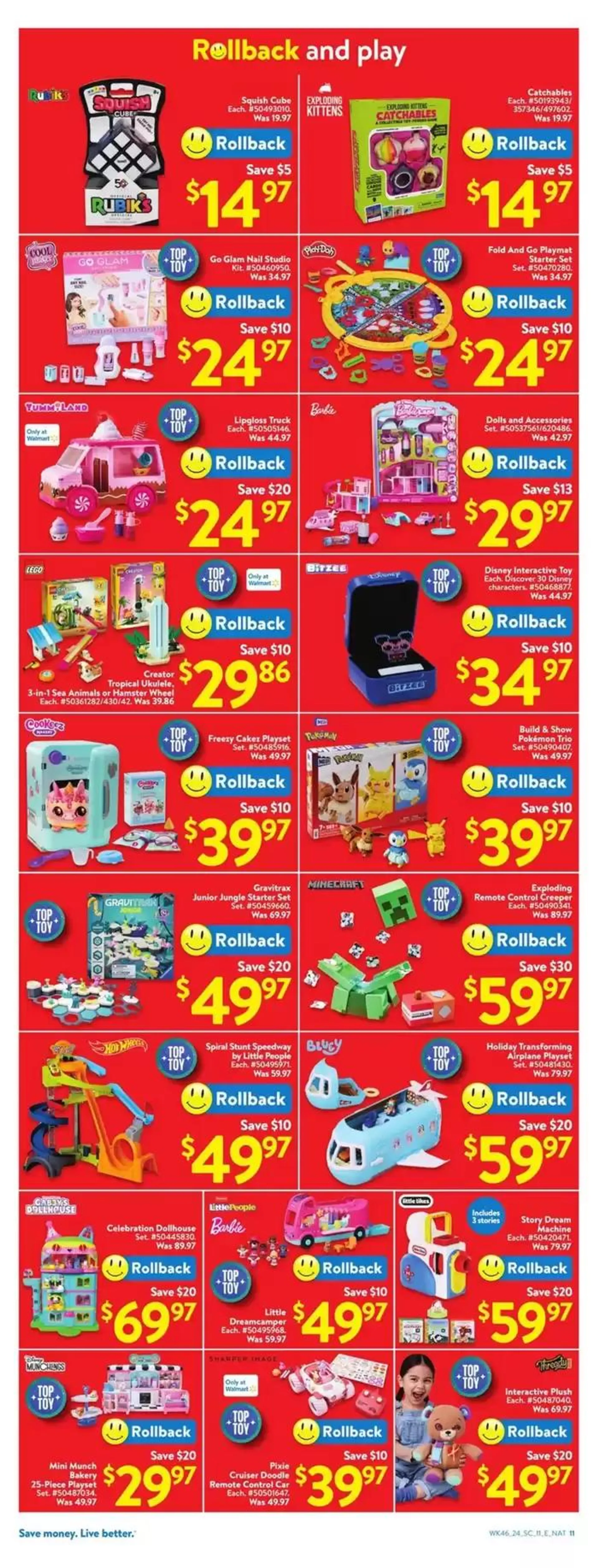 Walmart flyer from December 5 to December 11 2024 - flyer page 3