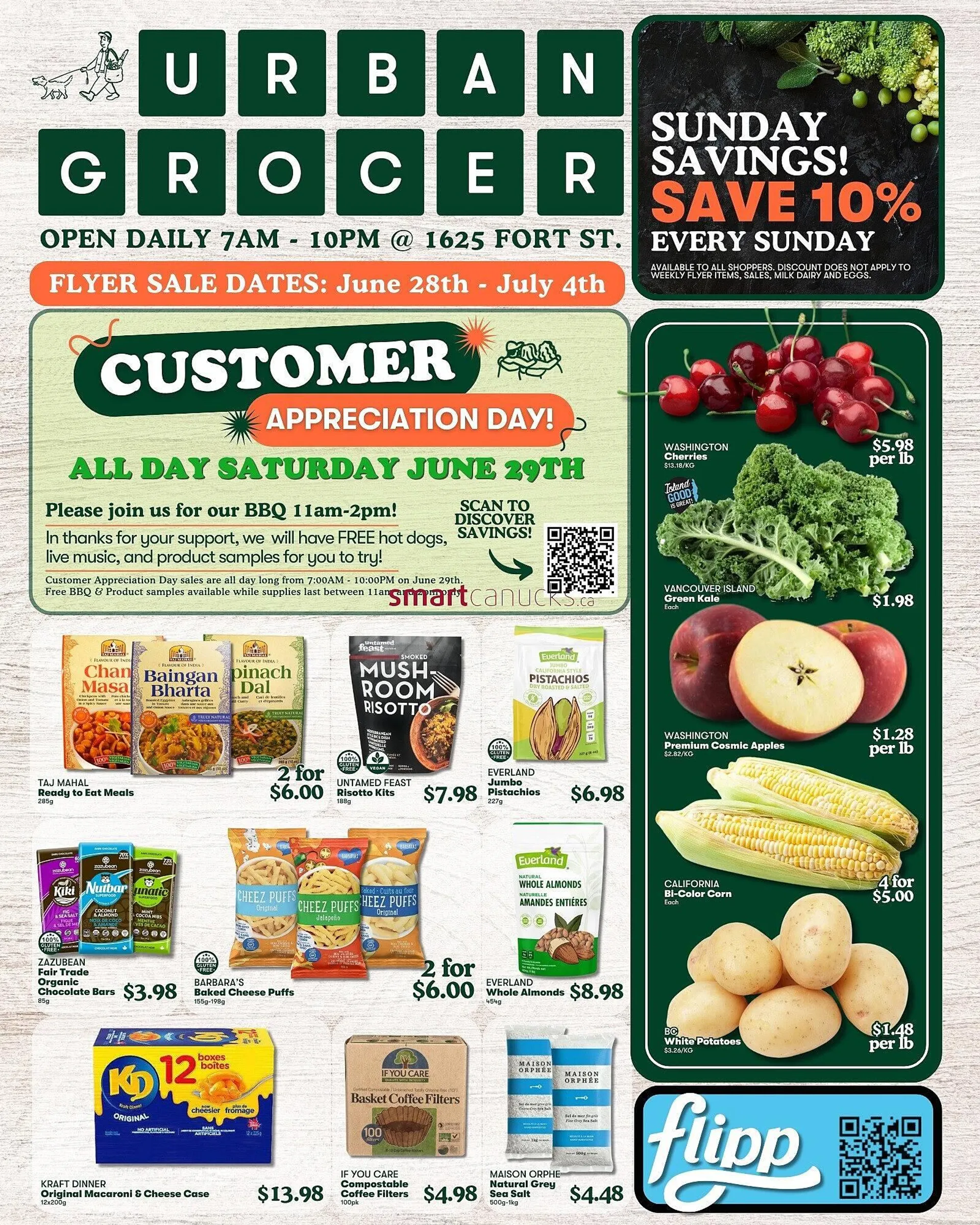 Urban Grocer flyer - 1