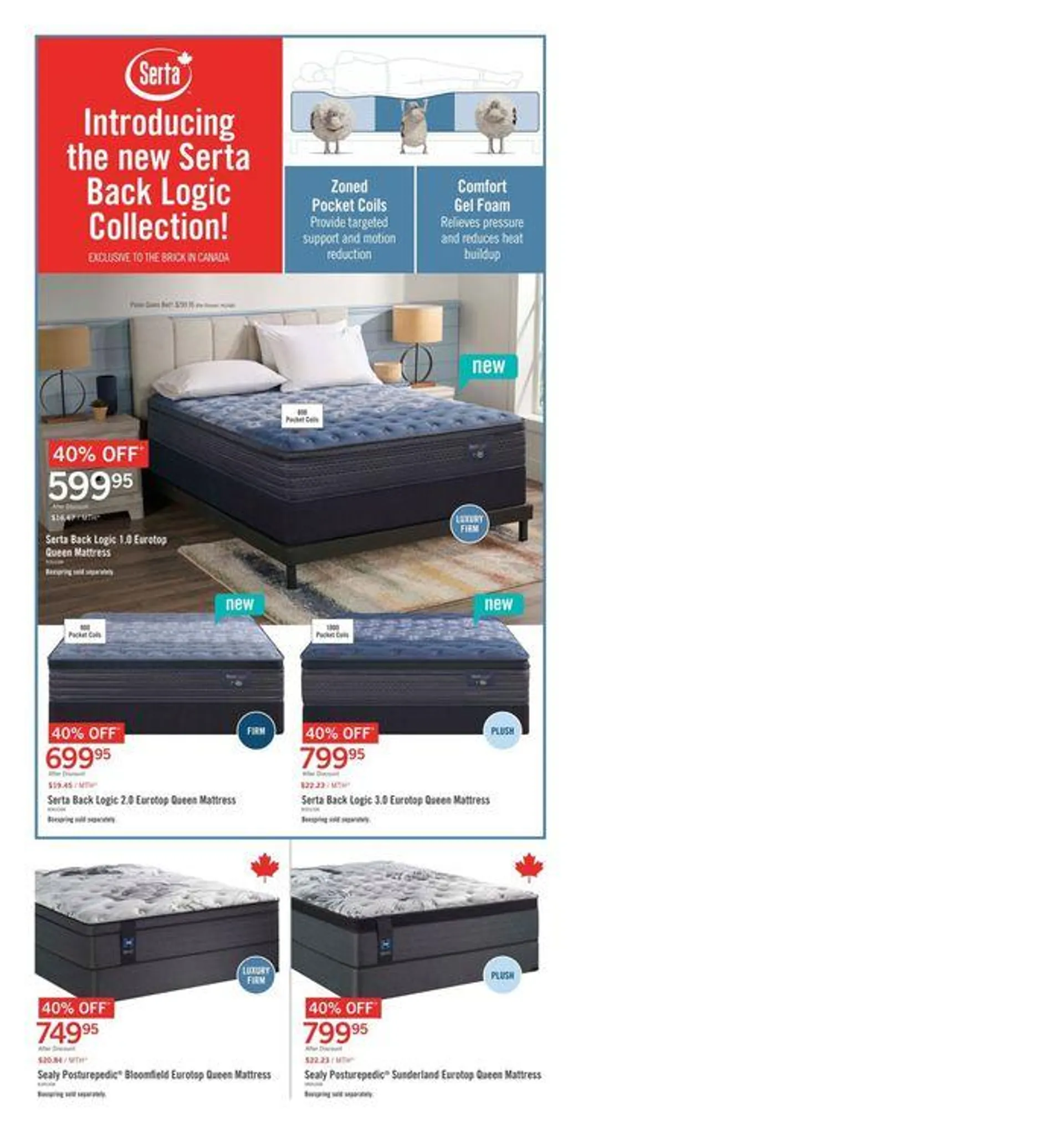 Brick Mattress Store from July 18 to July 31 2024 - flyer page 8