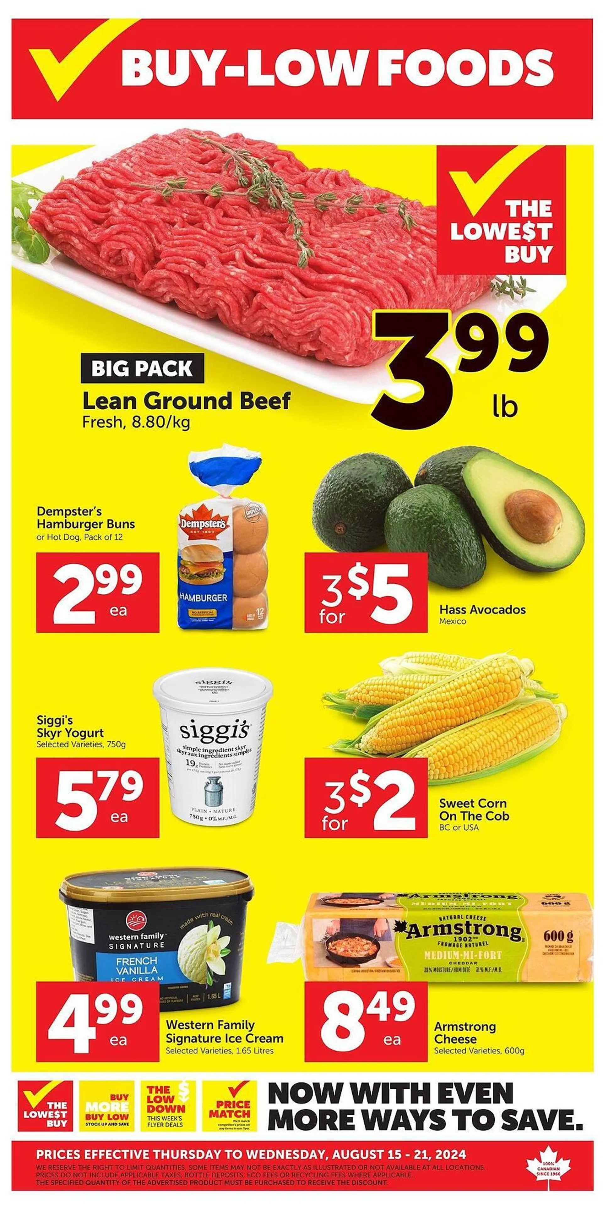 Buy-Low Foods flyer - 1