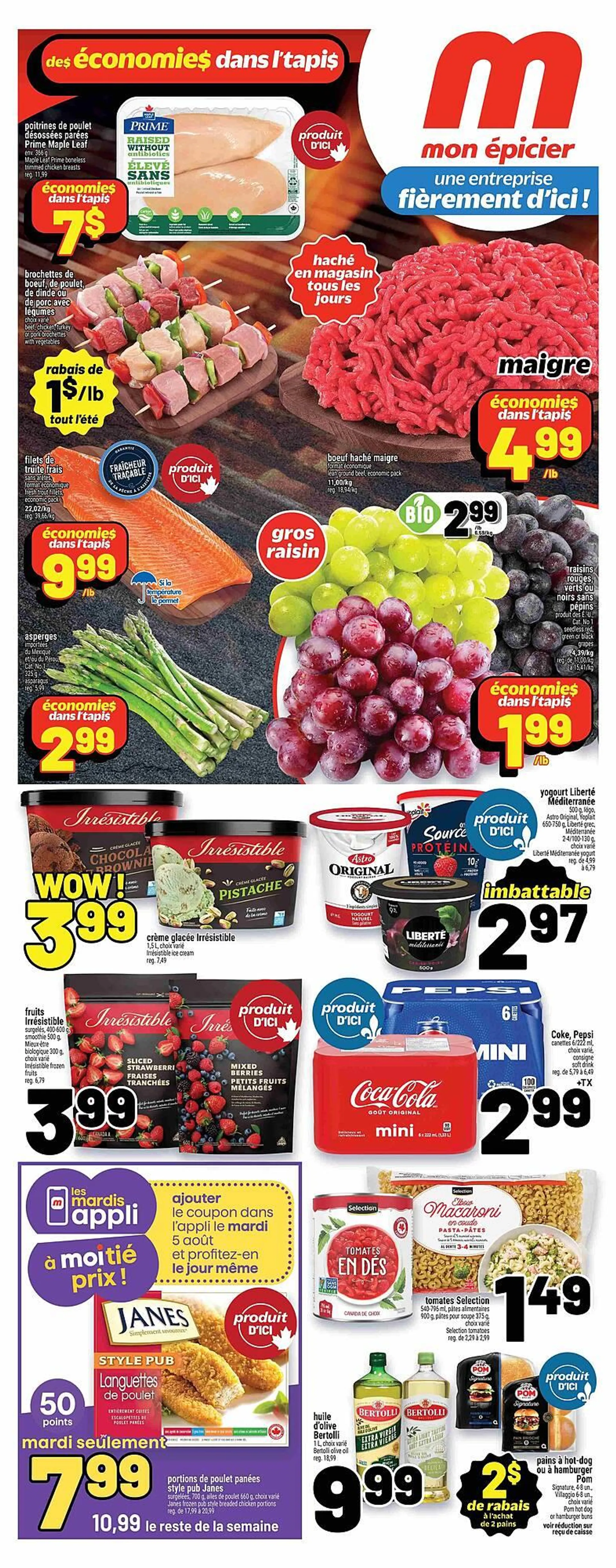 Metro flyer from July 31 to August 7 2025 - flyer page 1