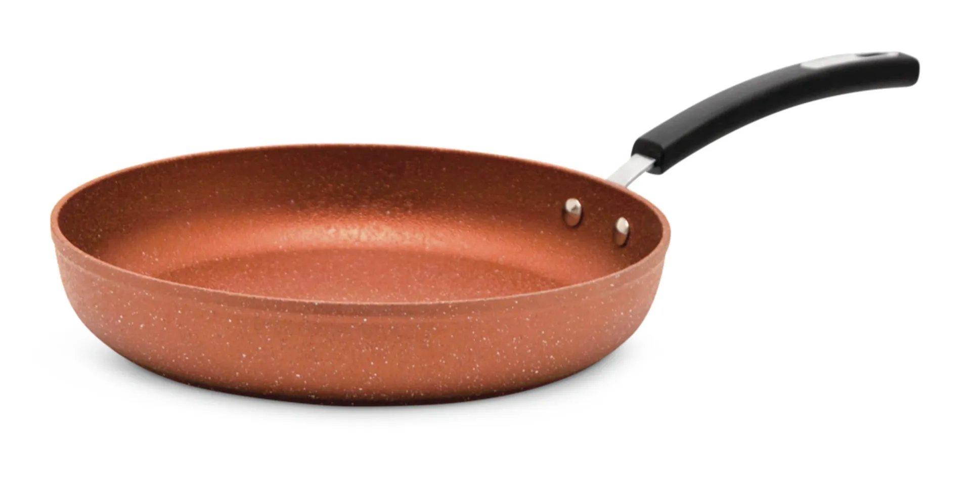 Heritage The Rock Non-Stick Frying Pan, Dishwasher & Oven Safe, Copper, Assorted Sizes