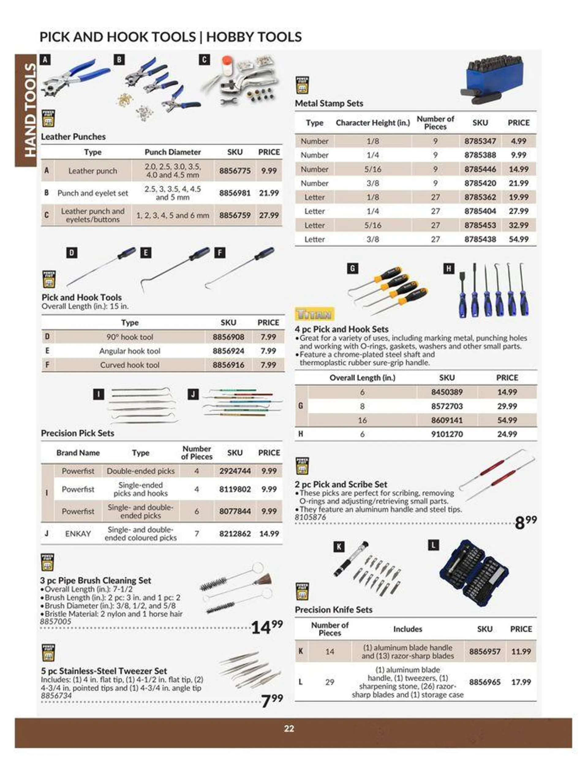 Hand Tools Catalogue from April 23 to April 22 2025 - flyer page 22