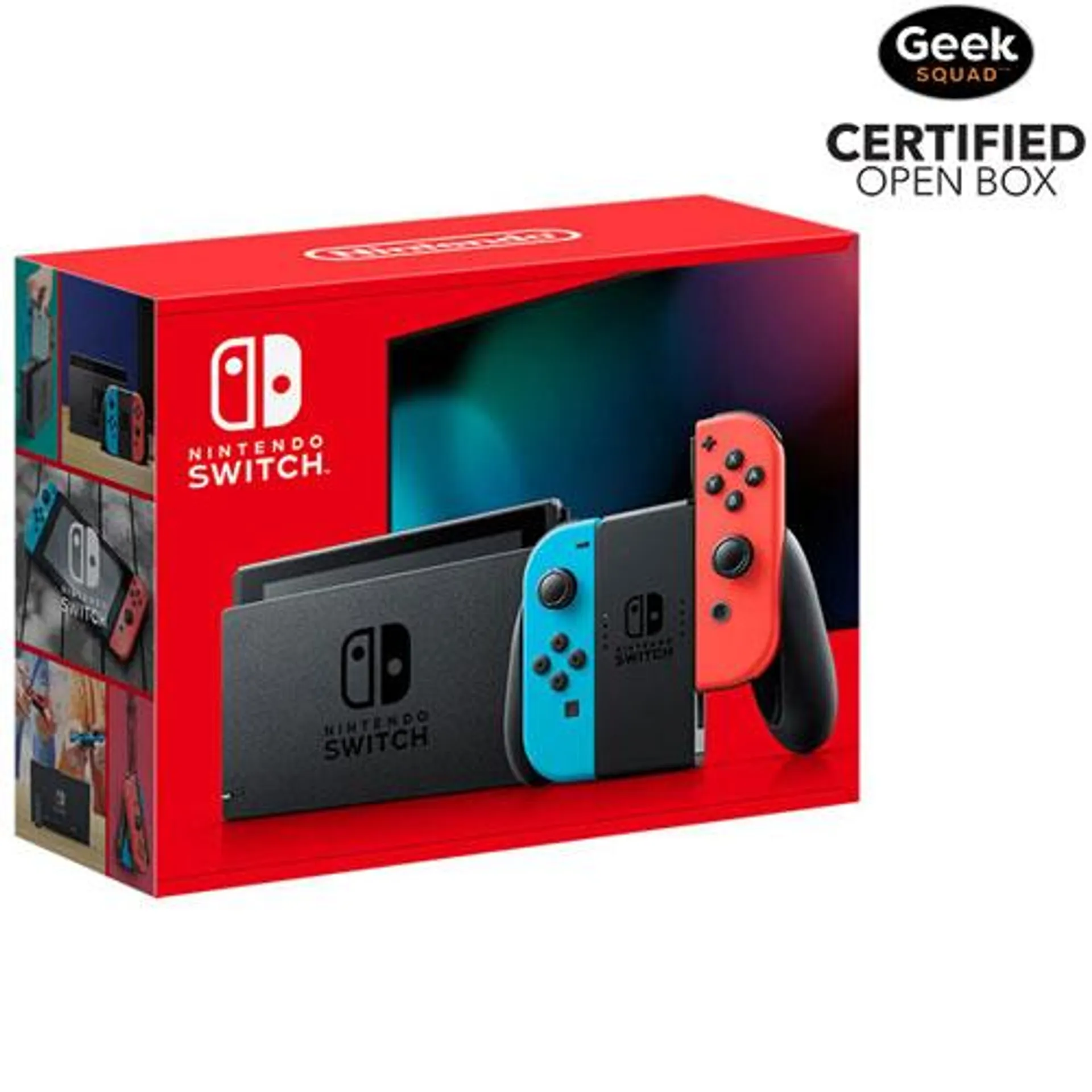 Open Box - Nintendo Switch Console with Neon Red/Blue Joy-Con (2022)