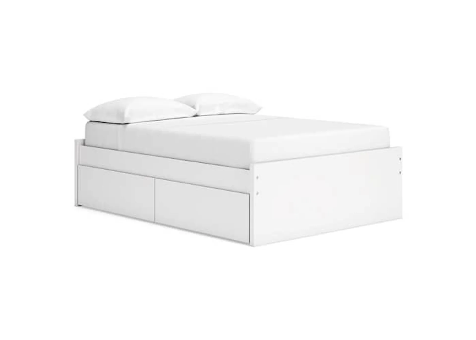 Onita Full Storage Bed - White