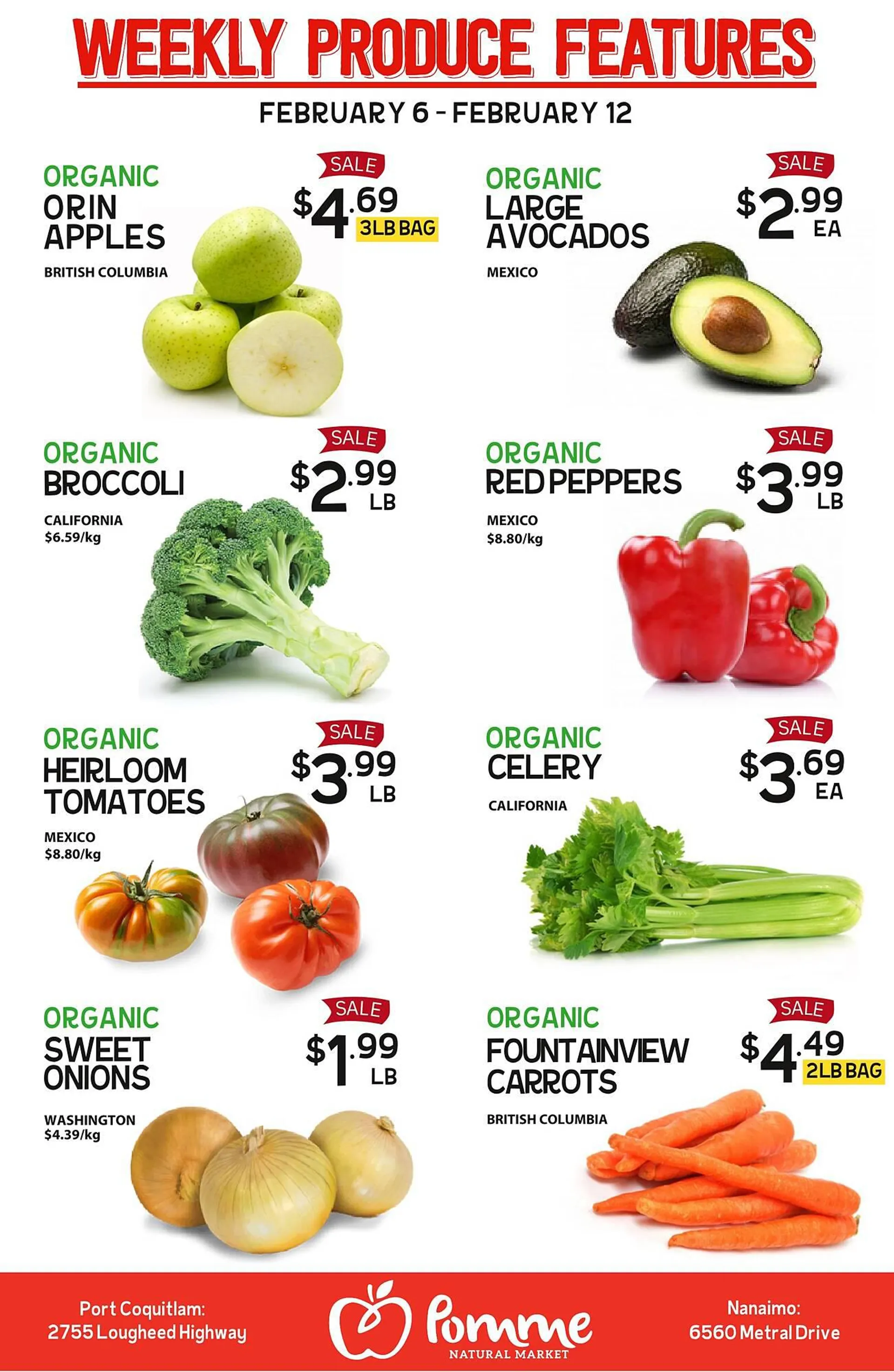 Pomme Natural Market flyer from February 6 to February 12 2024 - flyer page 