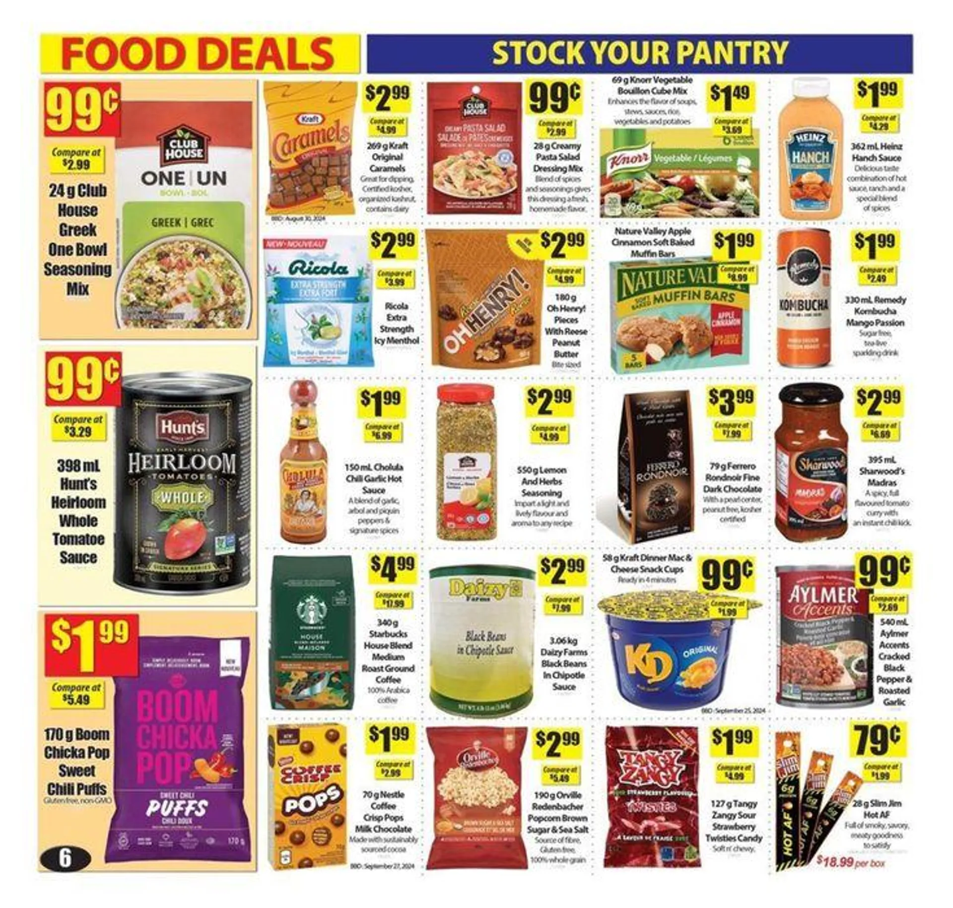 Current deals and offers from September 2 to October 31 2024 - flyer page 6