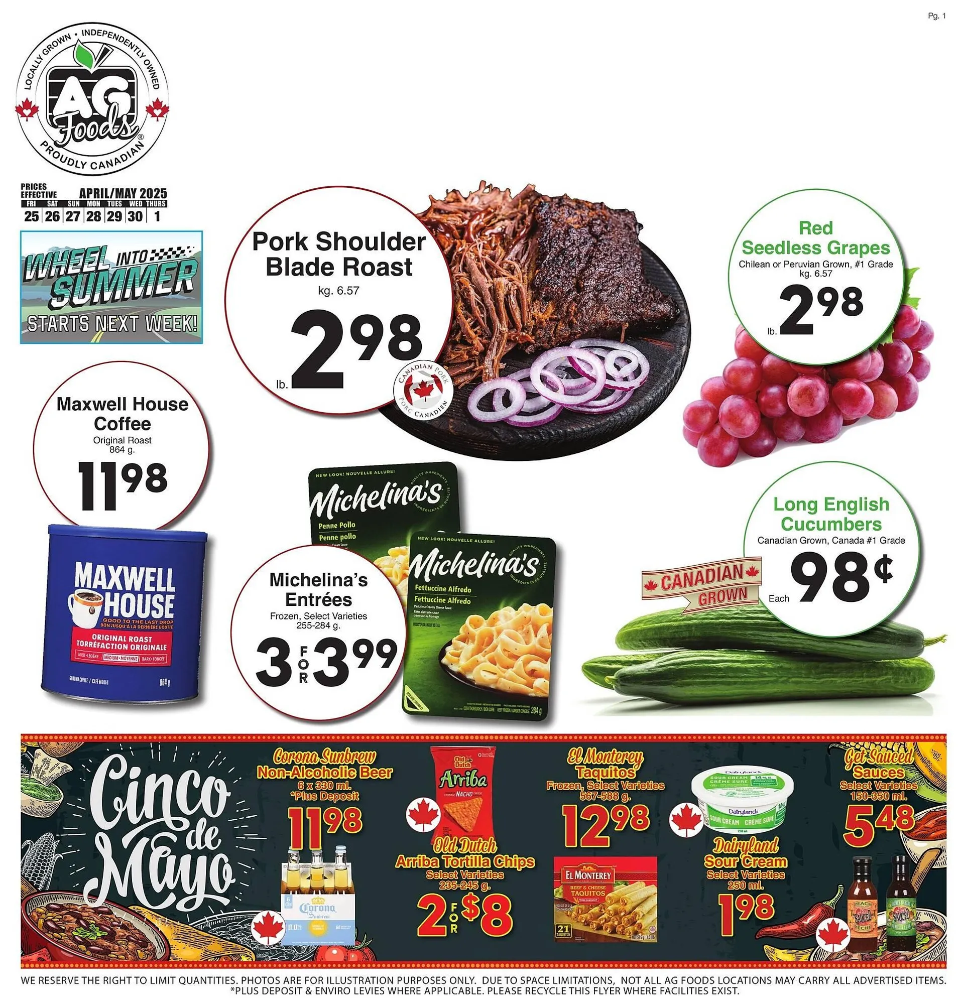 AG Foods flyer - 1