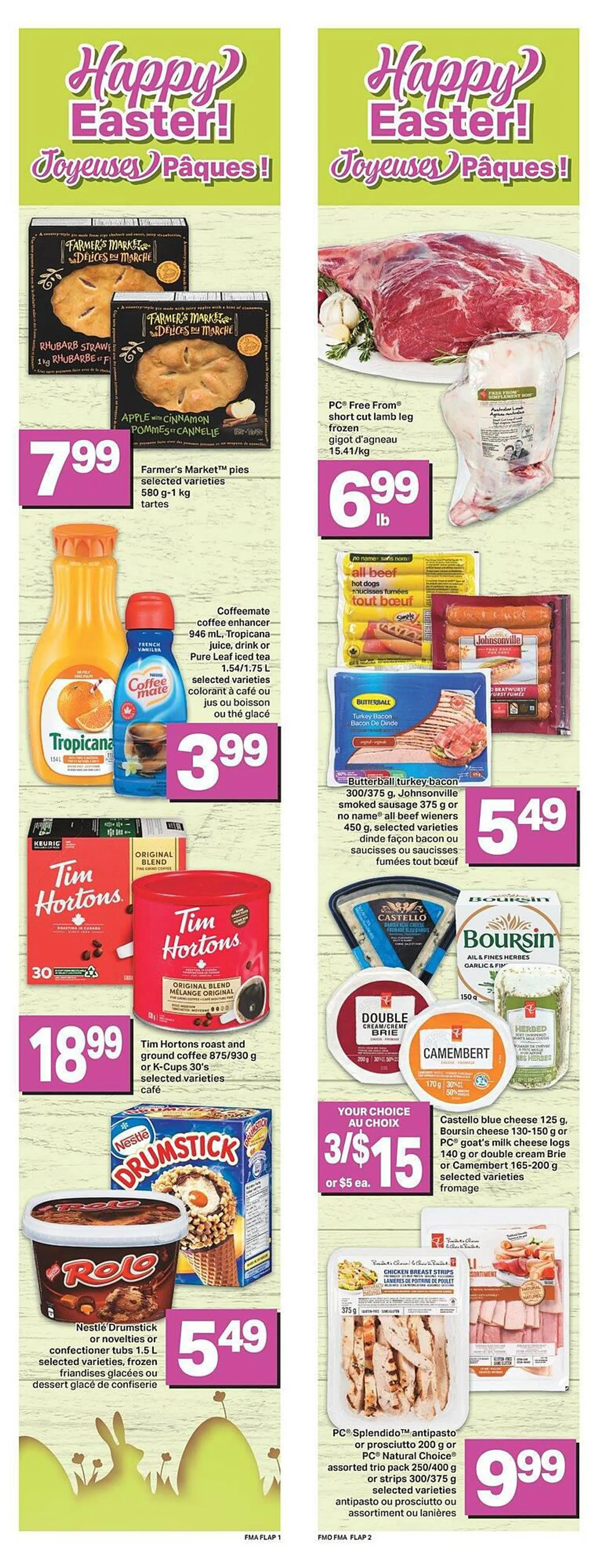 Freshmart flyer from March 27 to April 2 2024 - flyer page 1