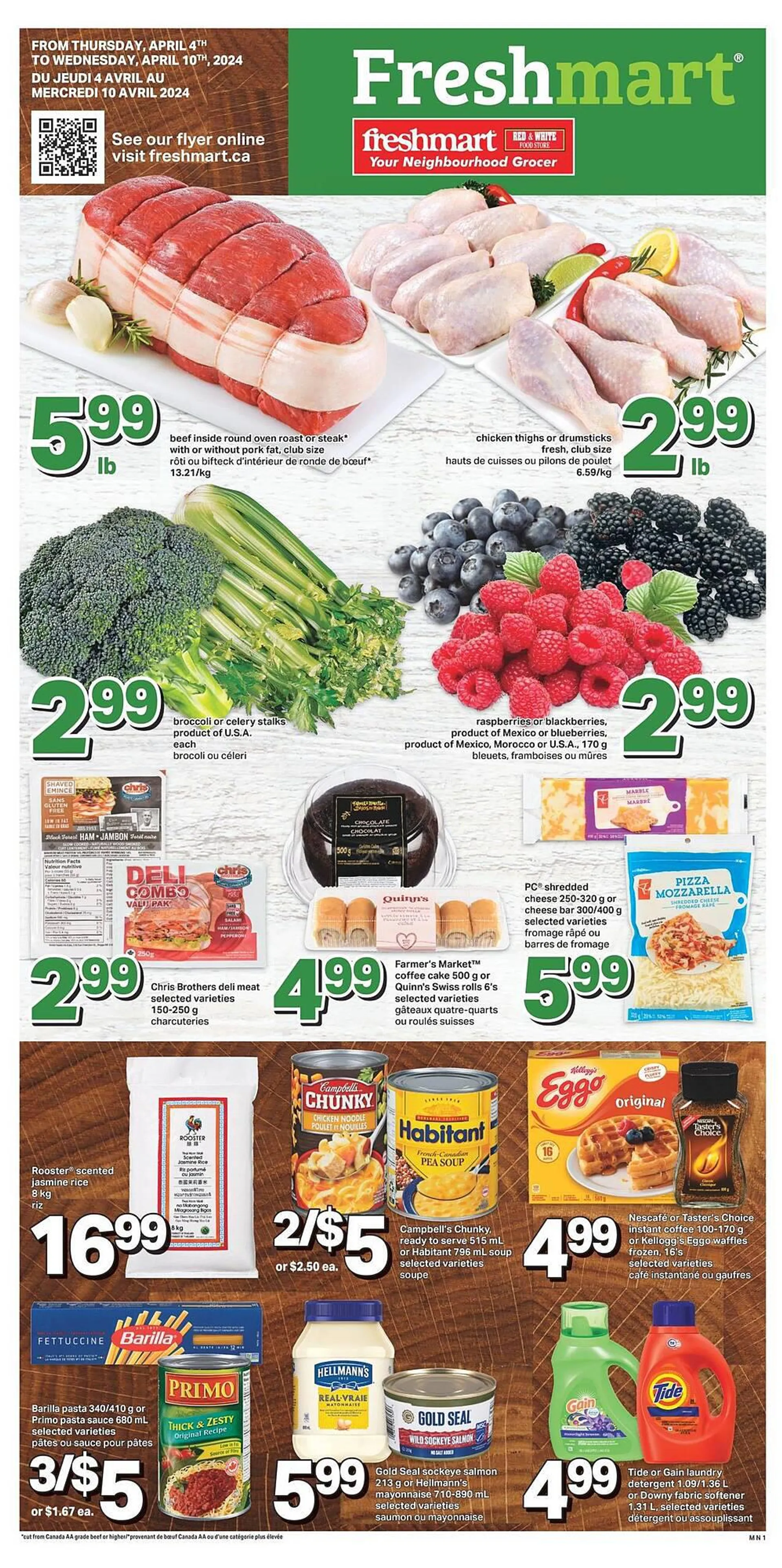 Freshmart flyer from April 4 to April 10 2024 - flyer page 2