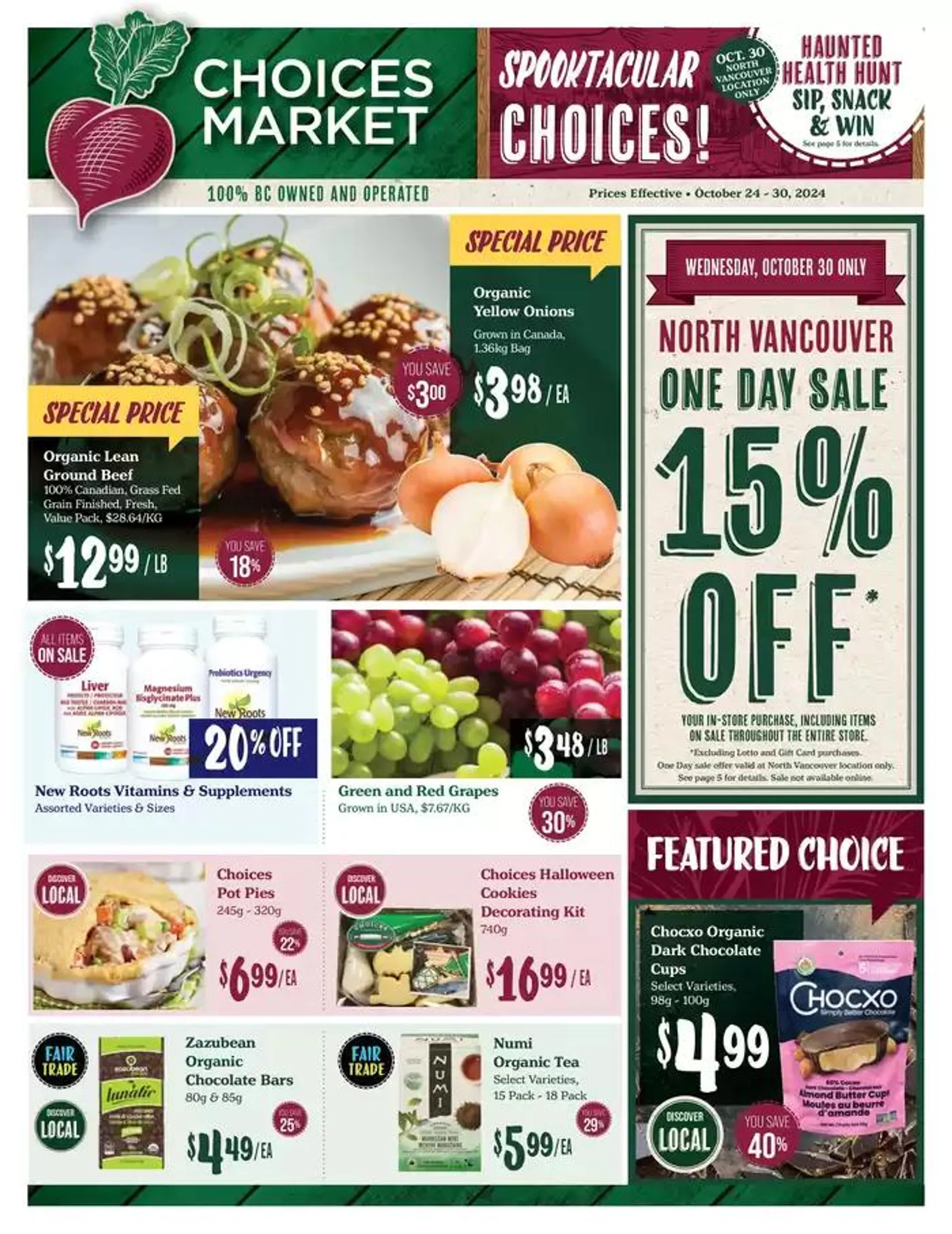 Choices Market weekly flyer - 1