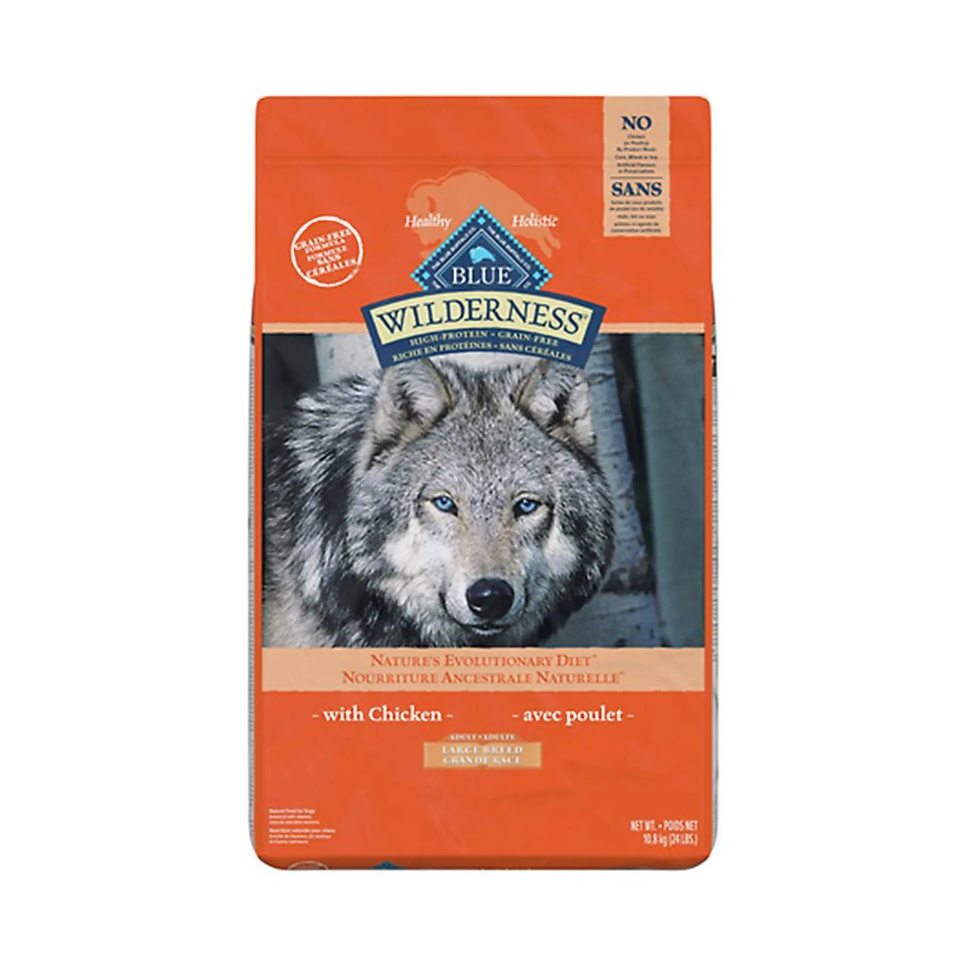 Blue Buffalo® Wilderness™ Large Breed Adult Dry Dog Food - Grain Free, Chicken