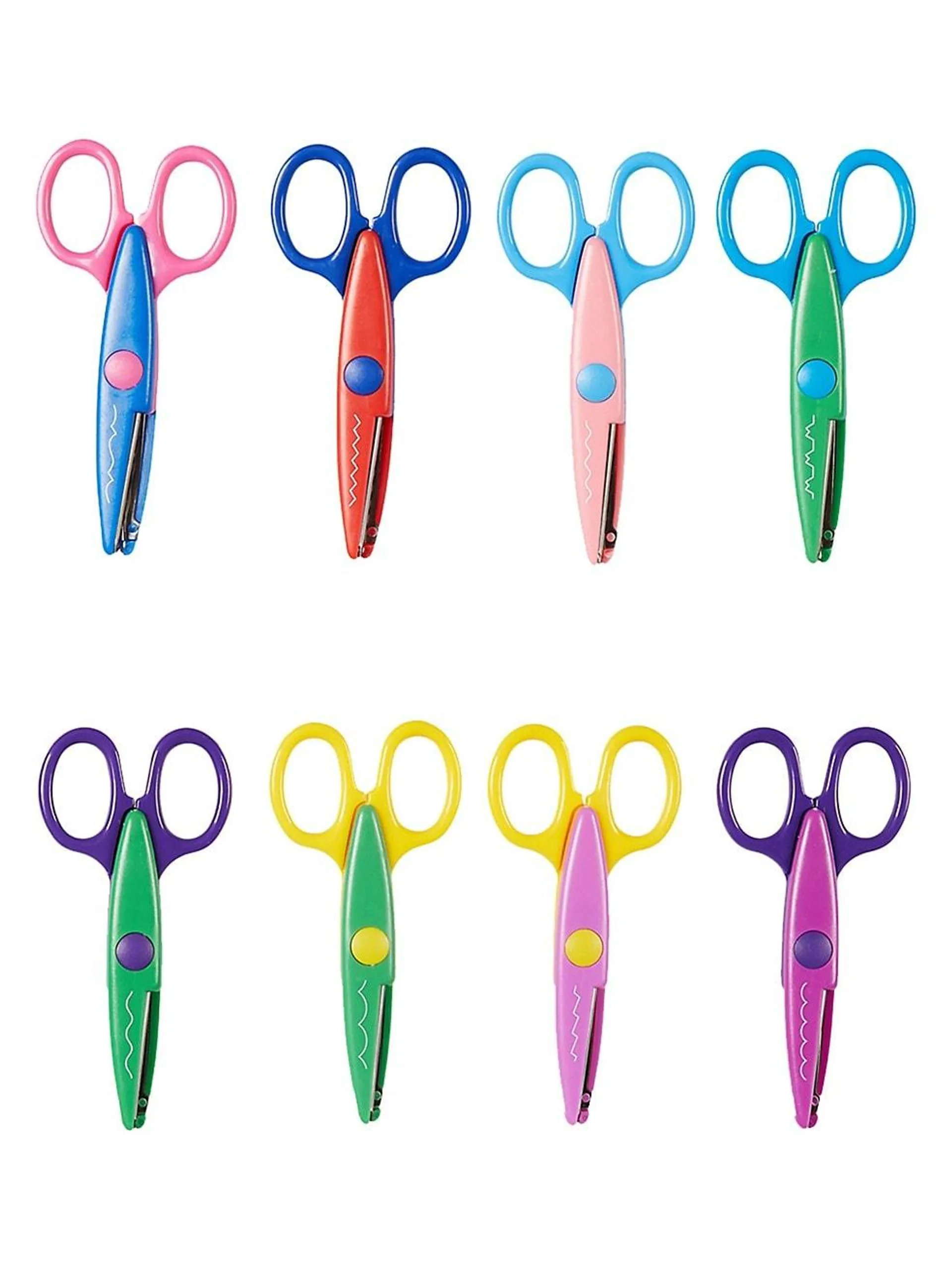 8-Piece Unique Shaped Scissors Set