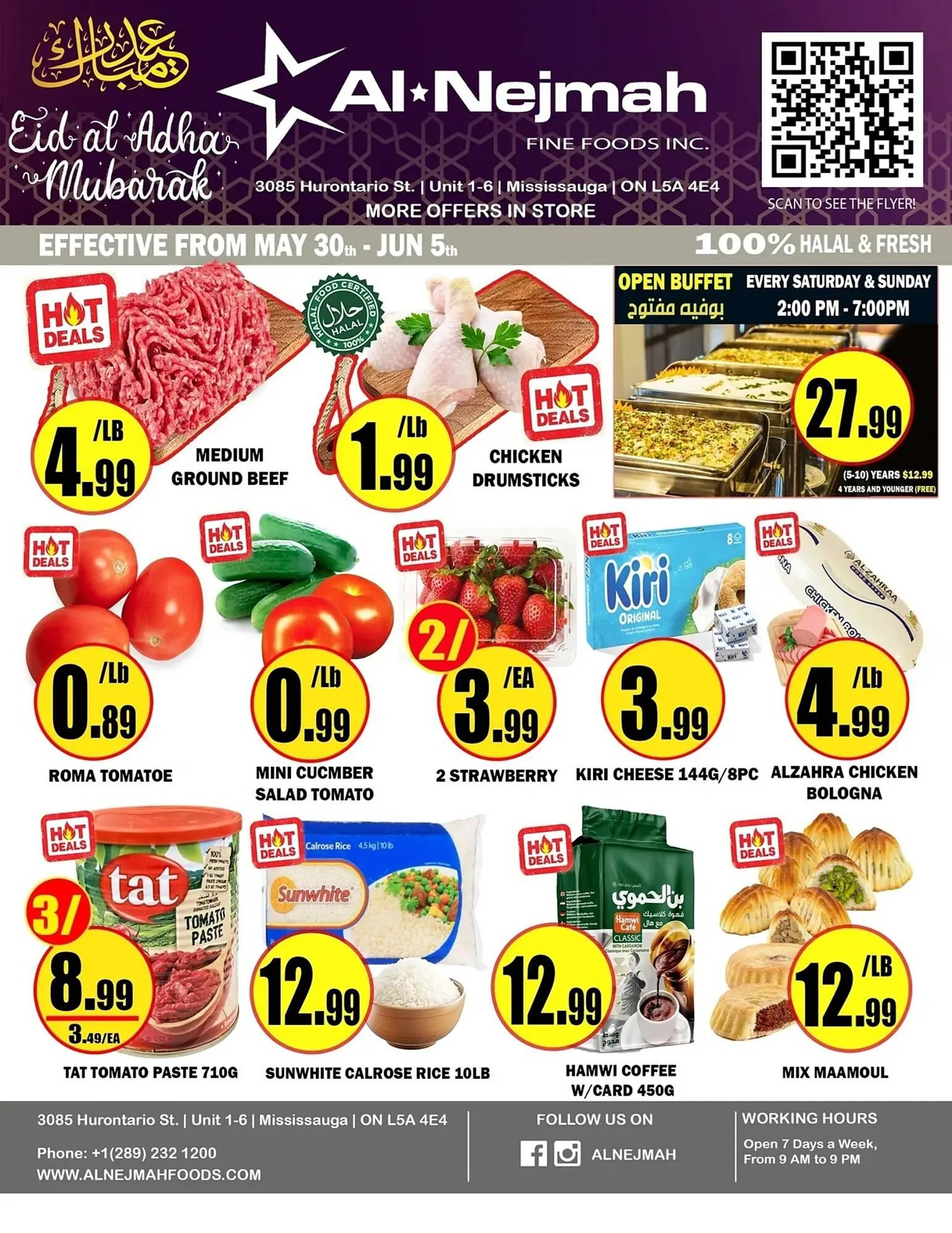 Alnejmah flyer from May 30 to June 5 2025 - flyer page 1