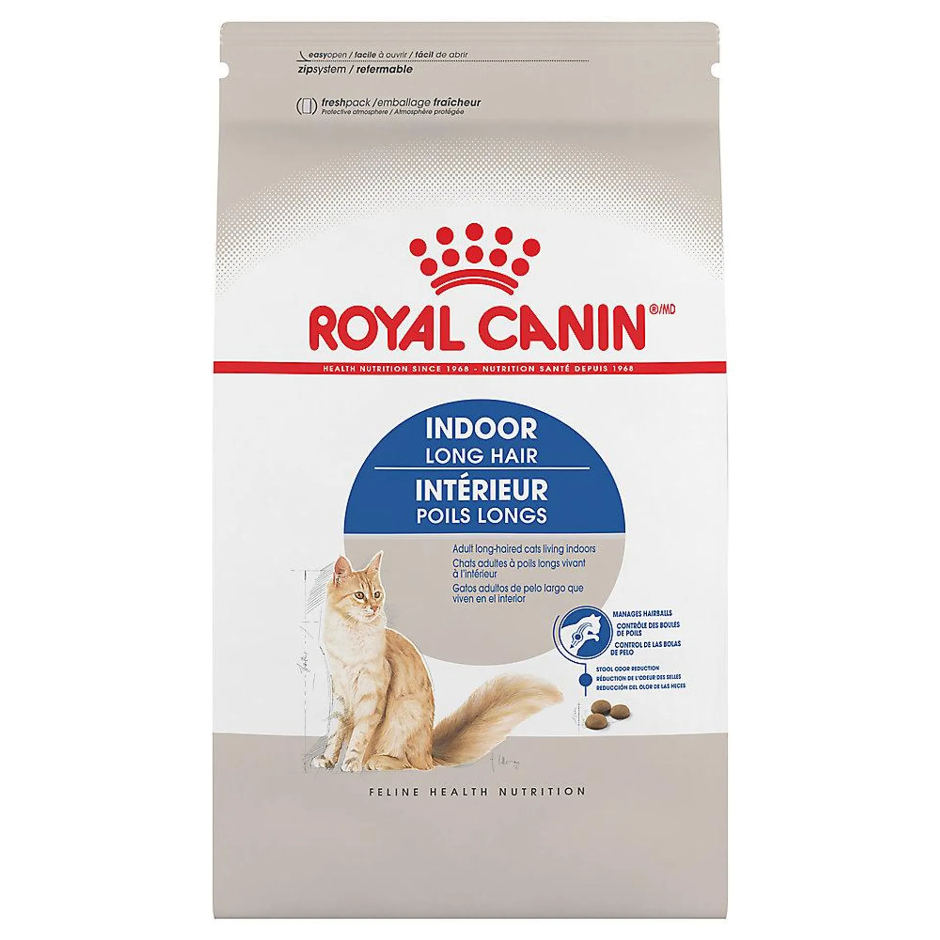 Royal Canin Feline Health Nutrition Indoor Long Hair Dry Cat Food