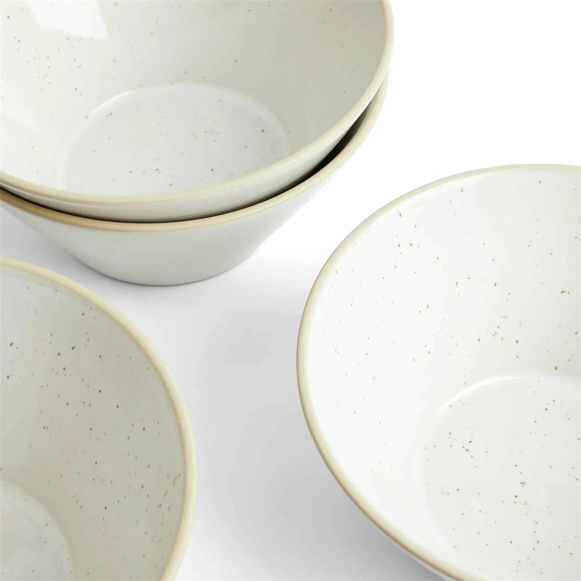 Bowl White, Set of 4