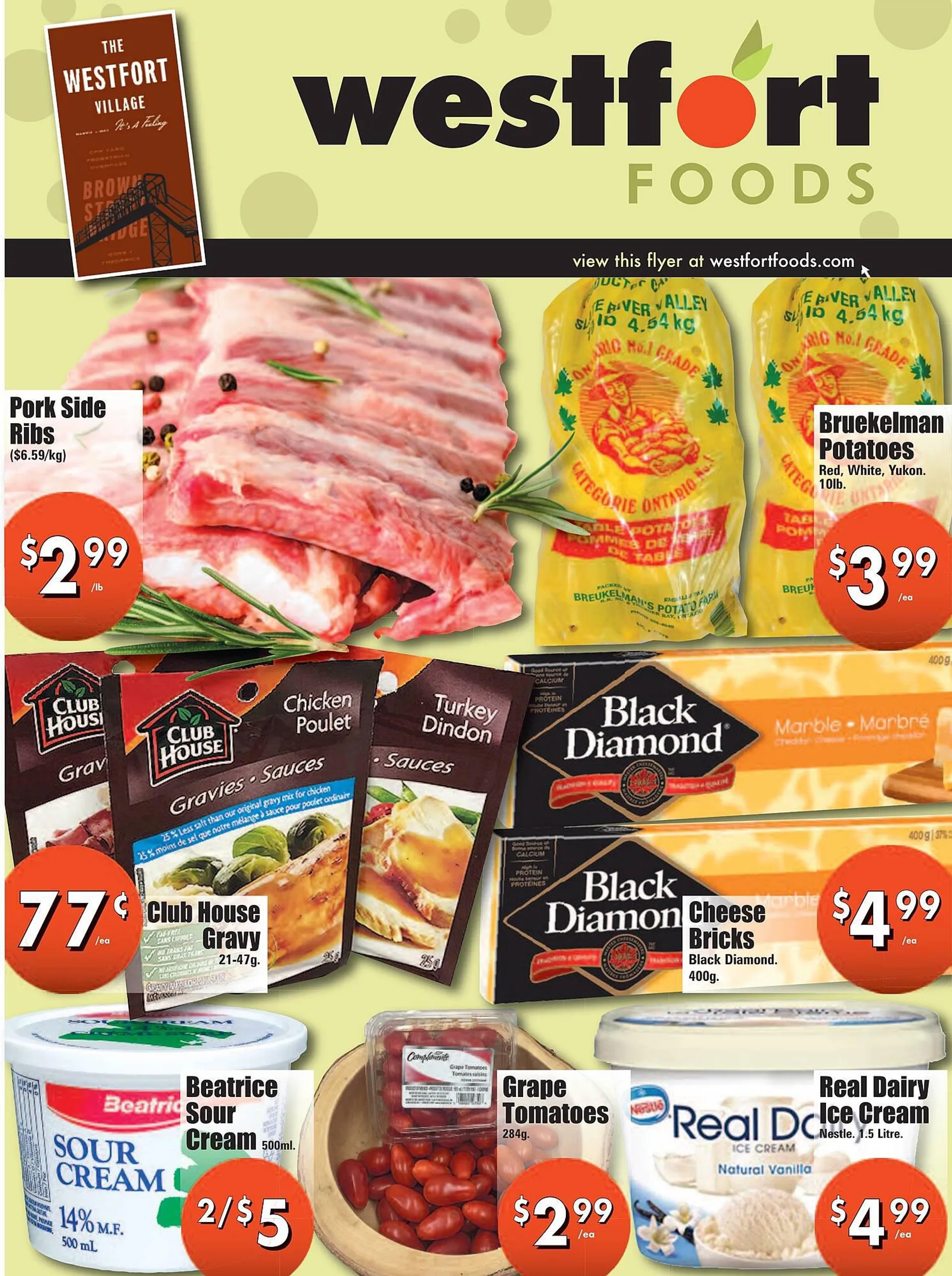 Westfort Foods flyer from March 22 to March 28 2024 - flyer page 1