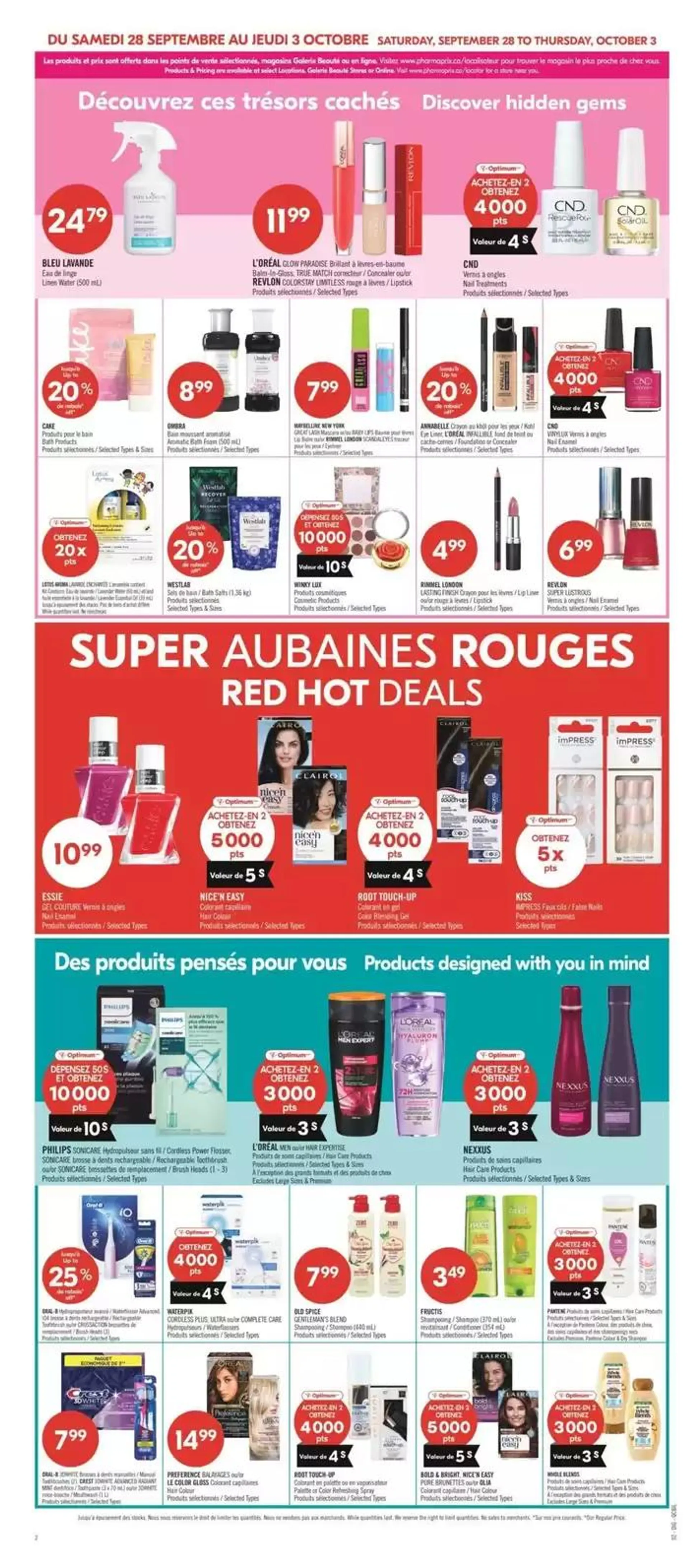 Shoppers Drug Mart Weekly ad from September 28 to October 3 2024 - flyer page 8