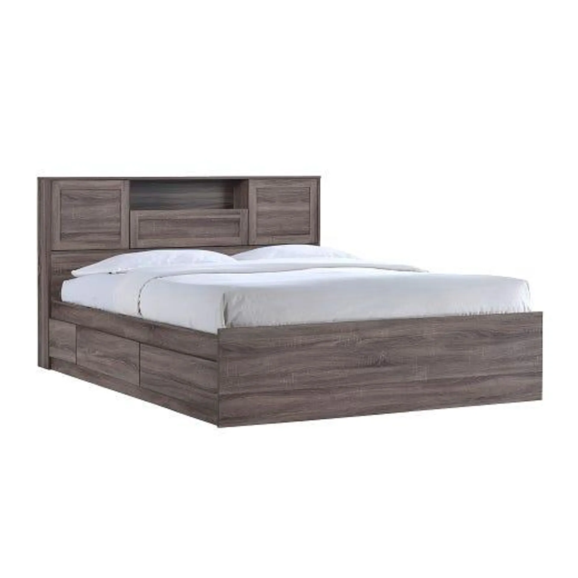 Bed Frame With Storage (Queen)